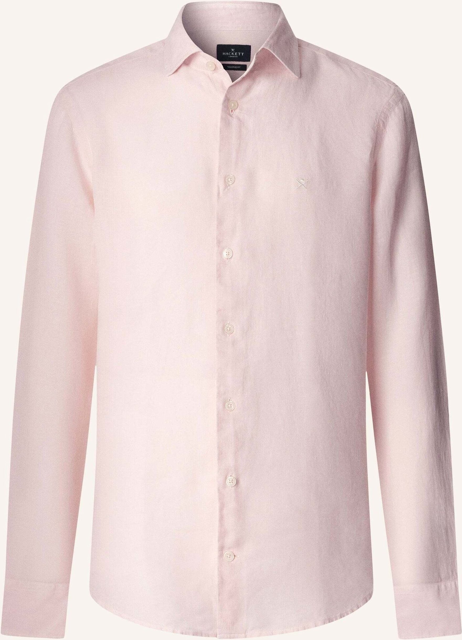 Hackett London Freizeithemd Ess Gmd Linen Kent pink