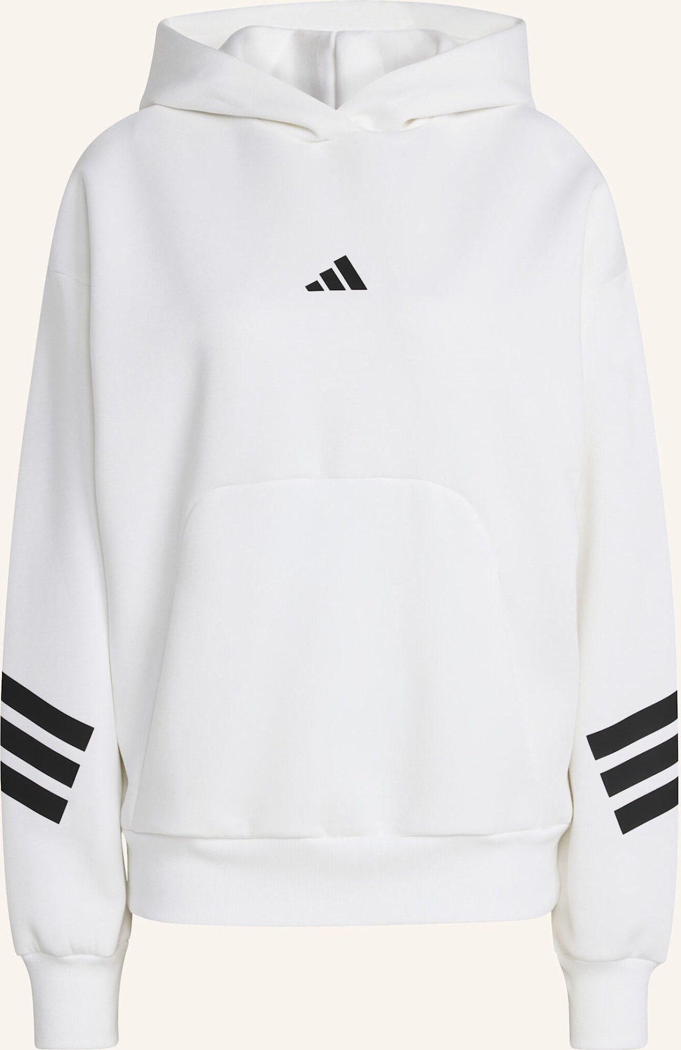 Adidas Future Icons 3-Streifen Hoodie weiss