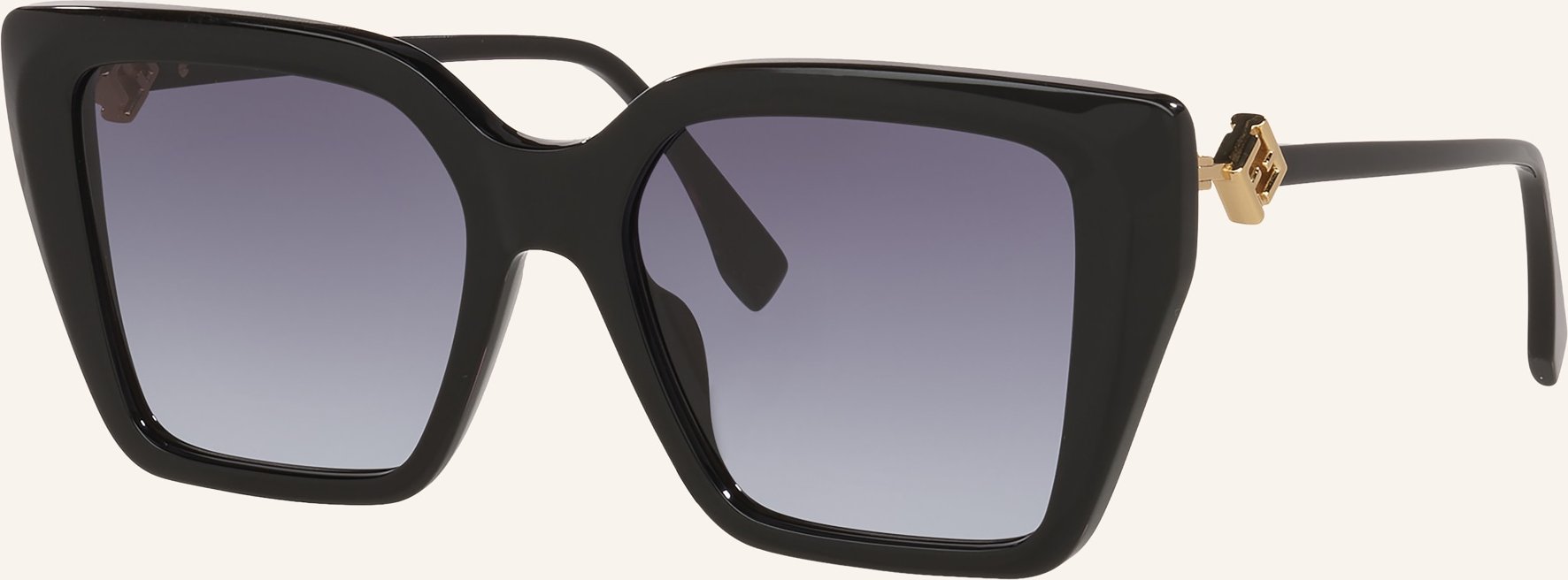 Fendi Sonnenbrille fn000853 schwarz