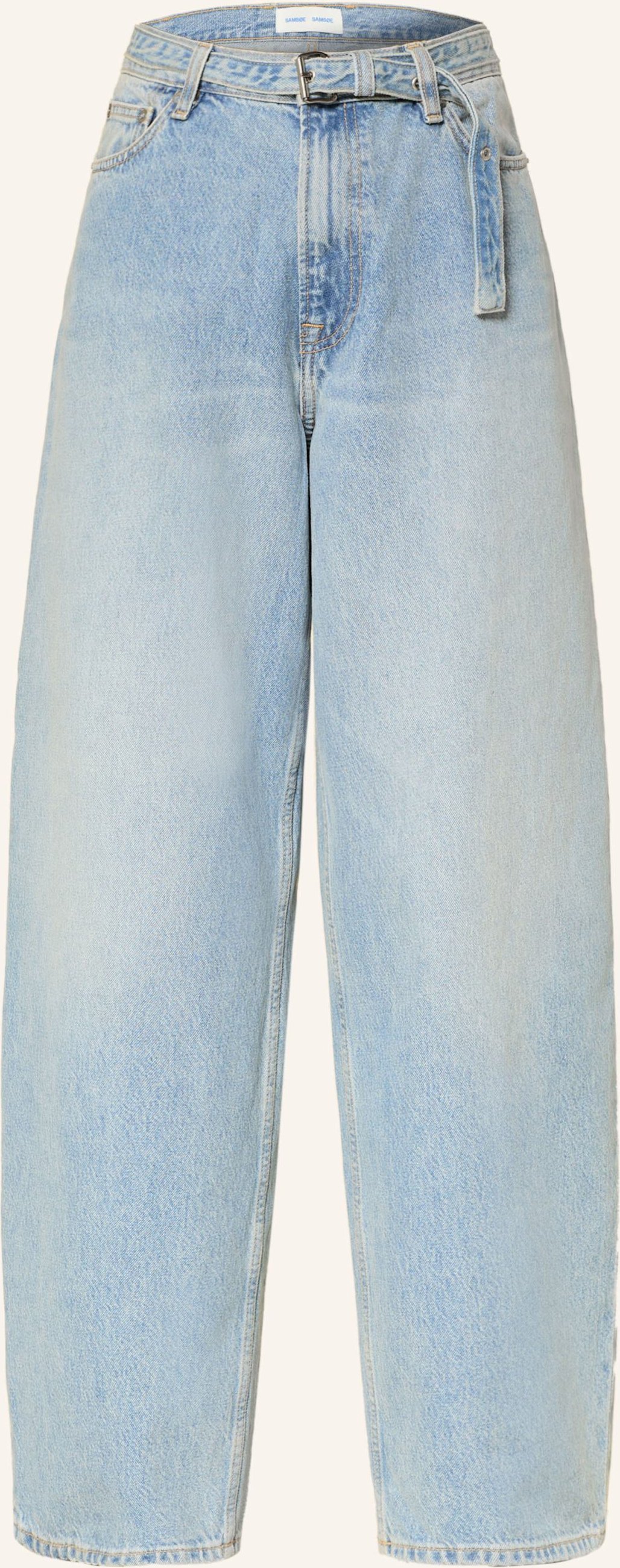 Samsøe Samsøe Barrel Jeans Saharper blau