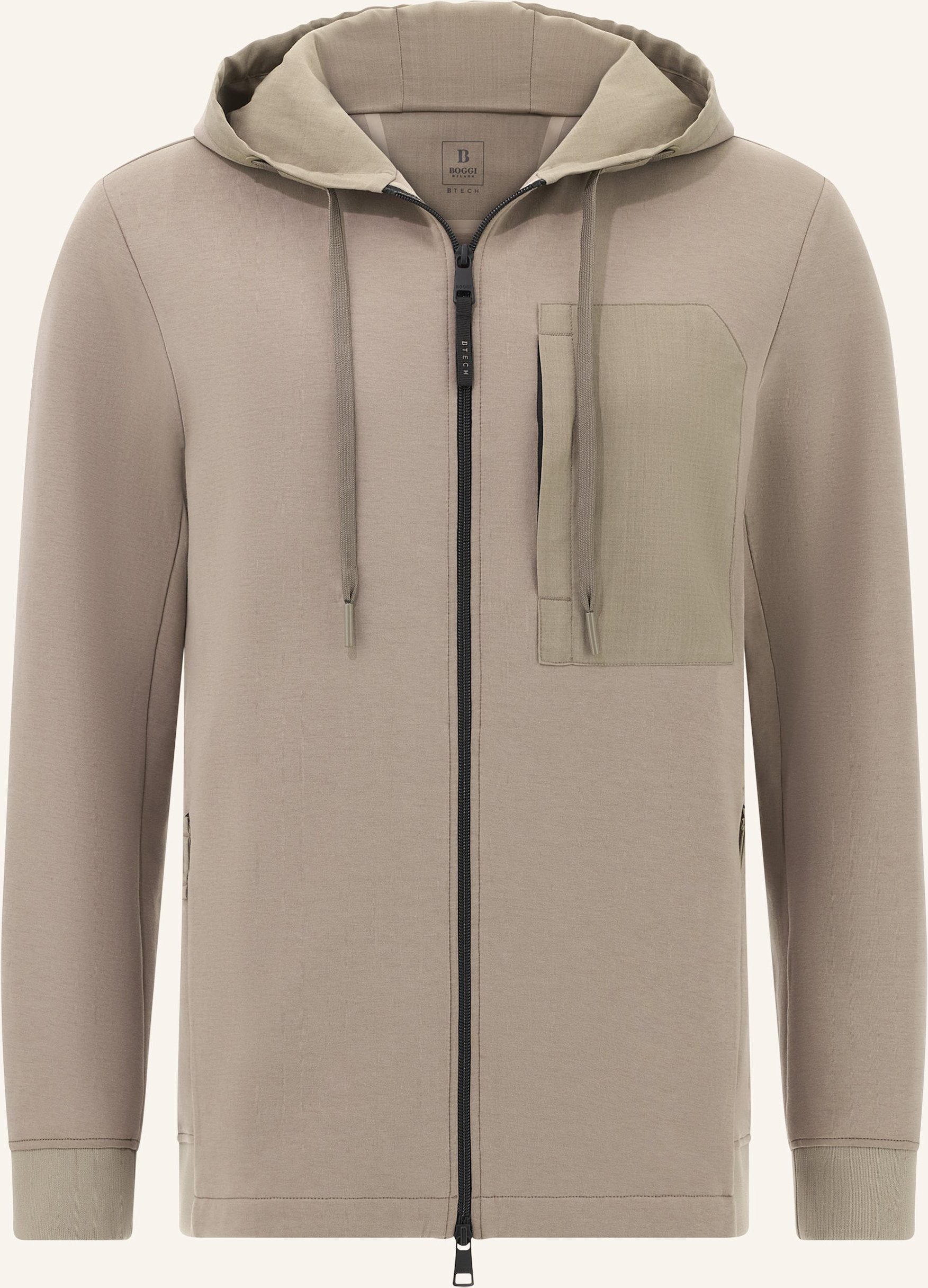 Boggi Milano Sweatjacke grau