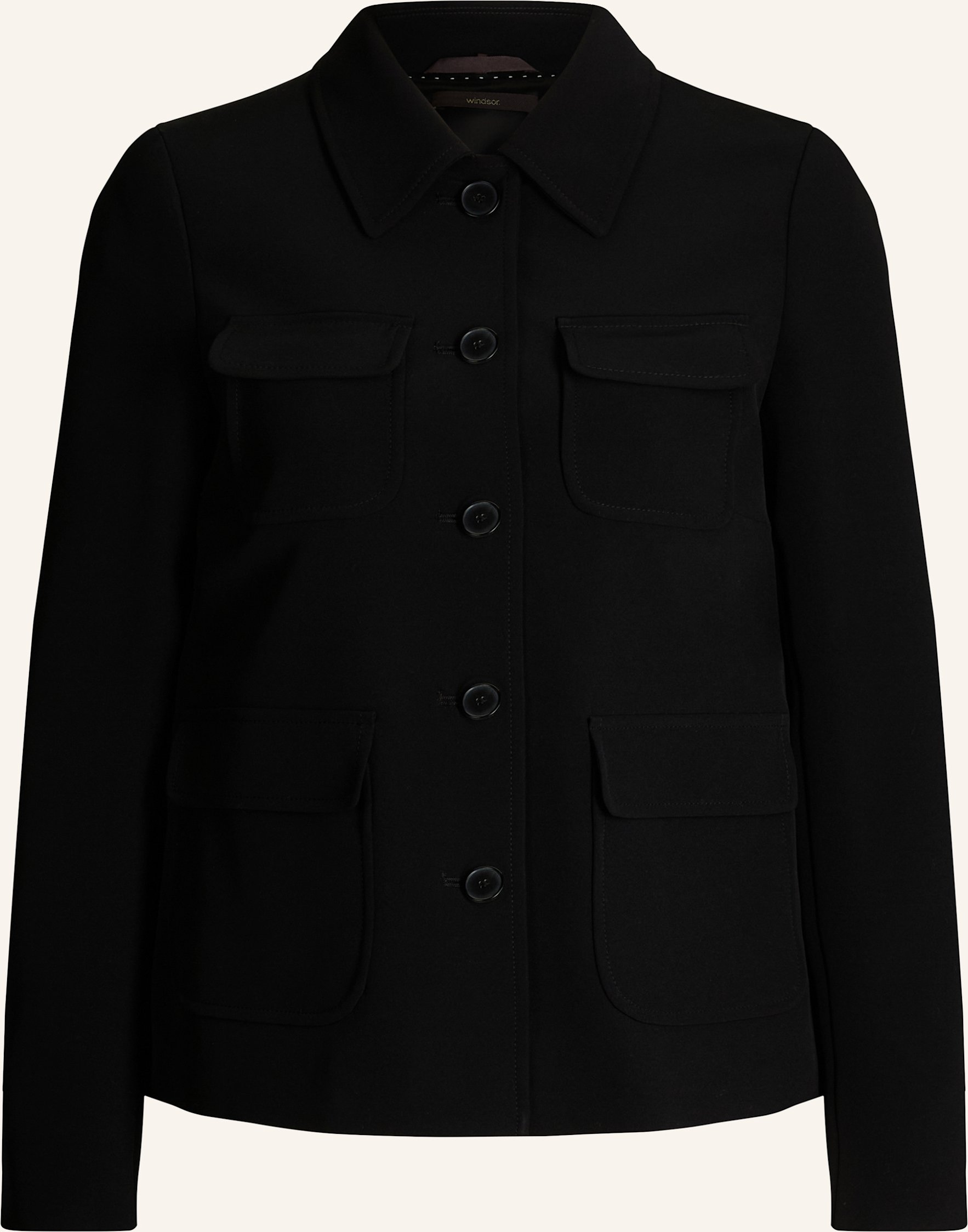 Windsor. Blazer-Jacke schwarz