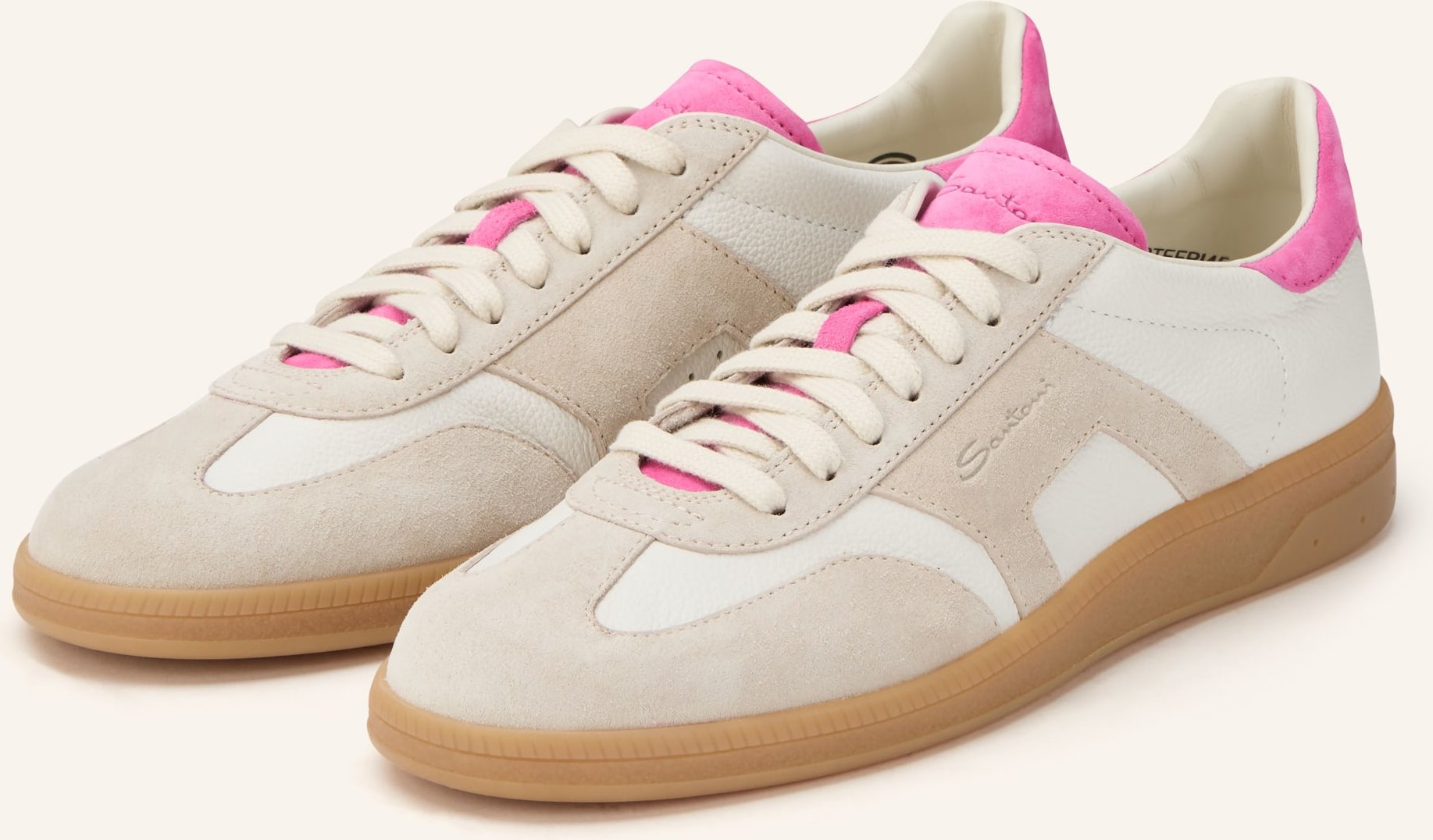 Santoni Sneaker Olymp beige