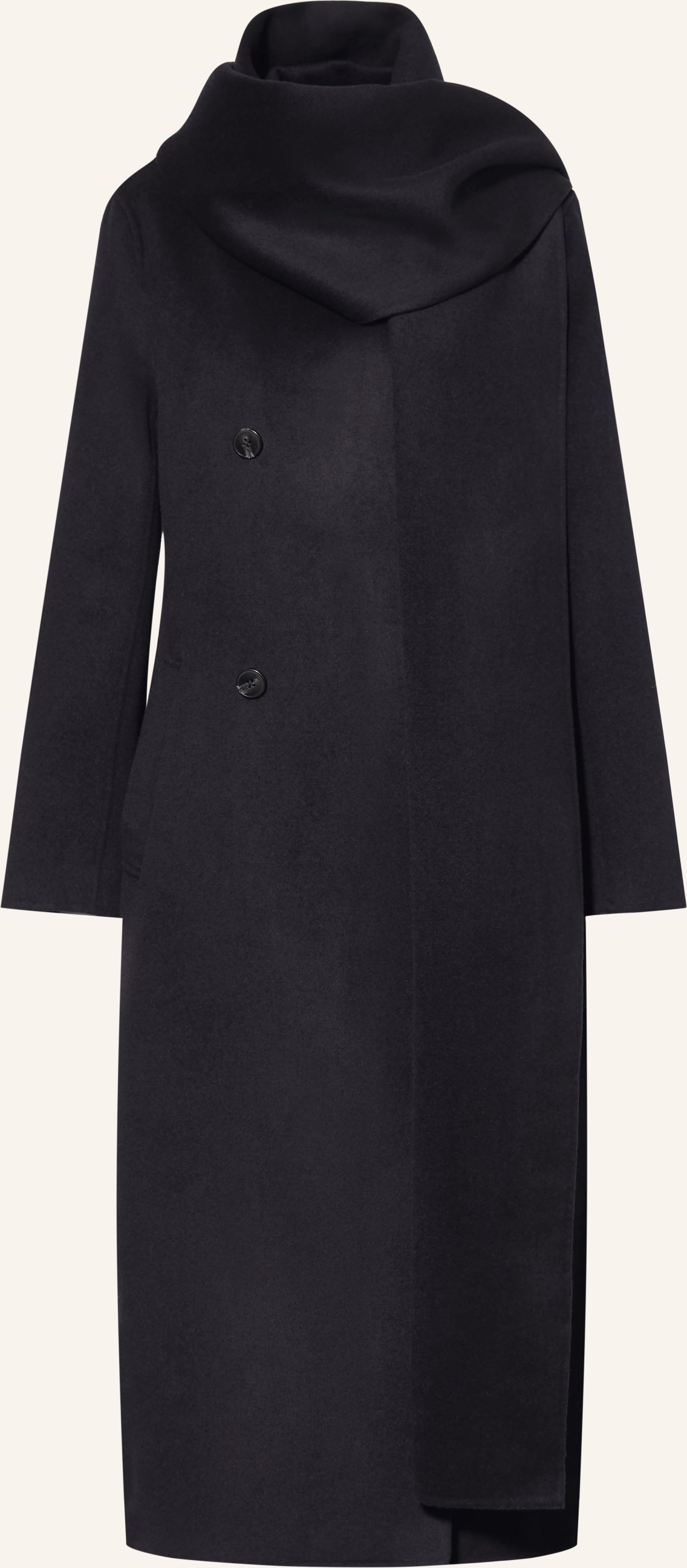 Reiss Blazermantel Indira Mit Fixiertem Schal blau