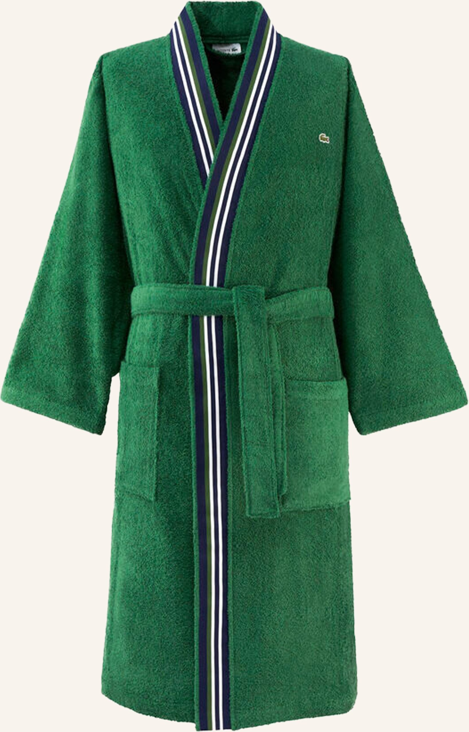 Lacoste Bademantel Lclub gruen