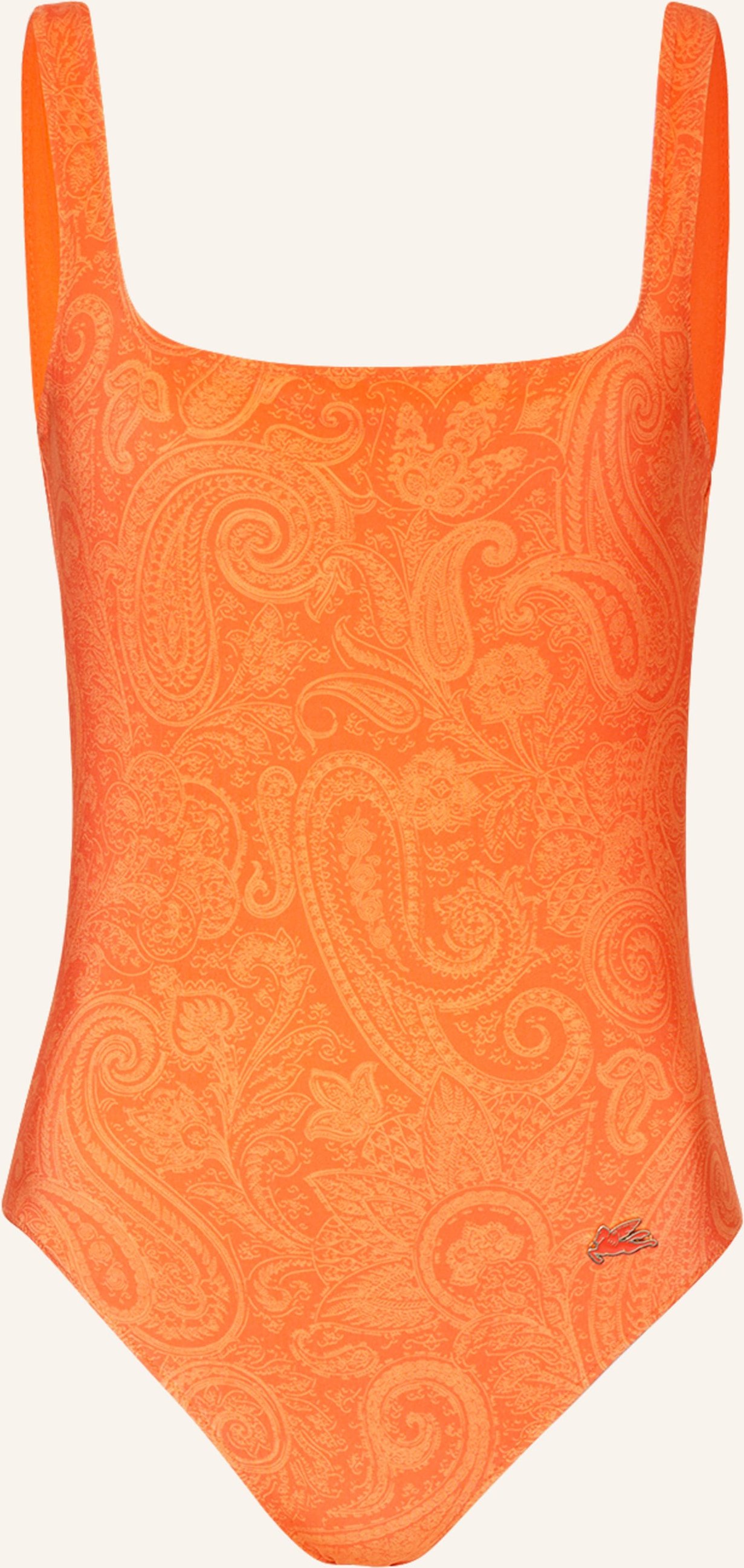 Etro Badeanzug orange