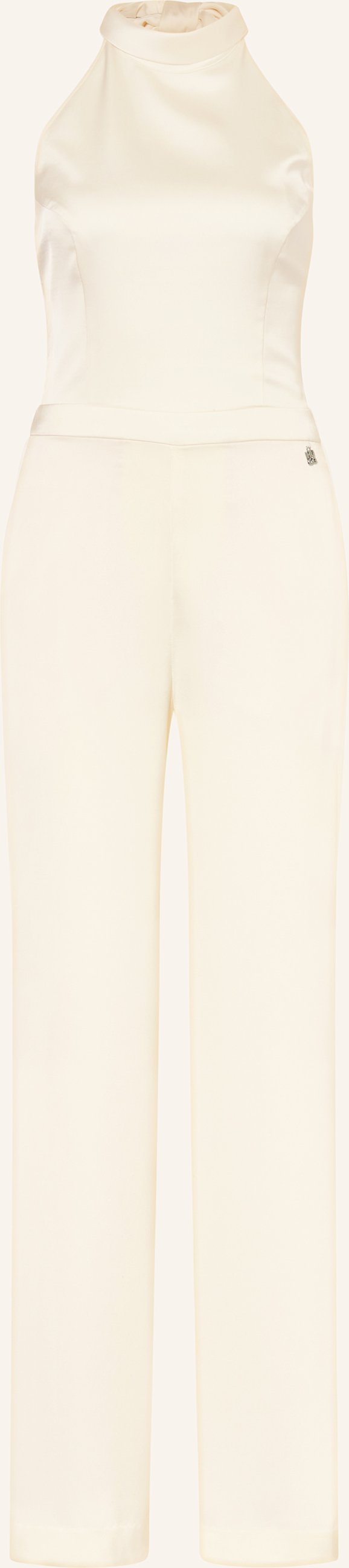 Hugo Satin-Jumpsuit Ketania weiss