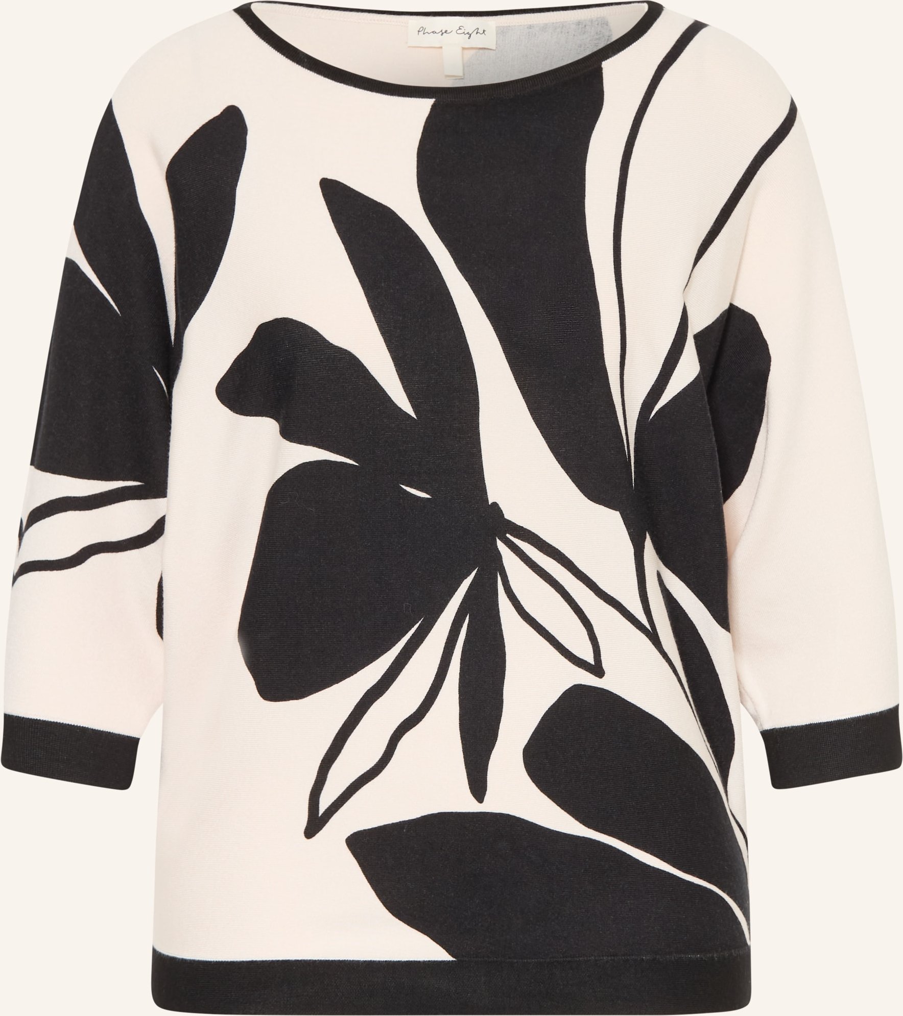 Phase Eight Pullover Faith Mit 3/4-Arm schwarz