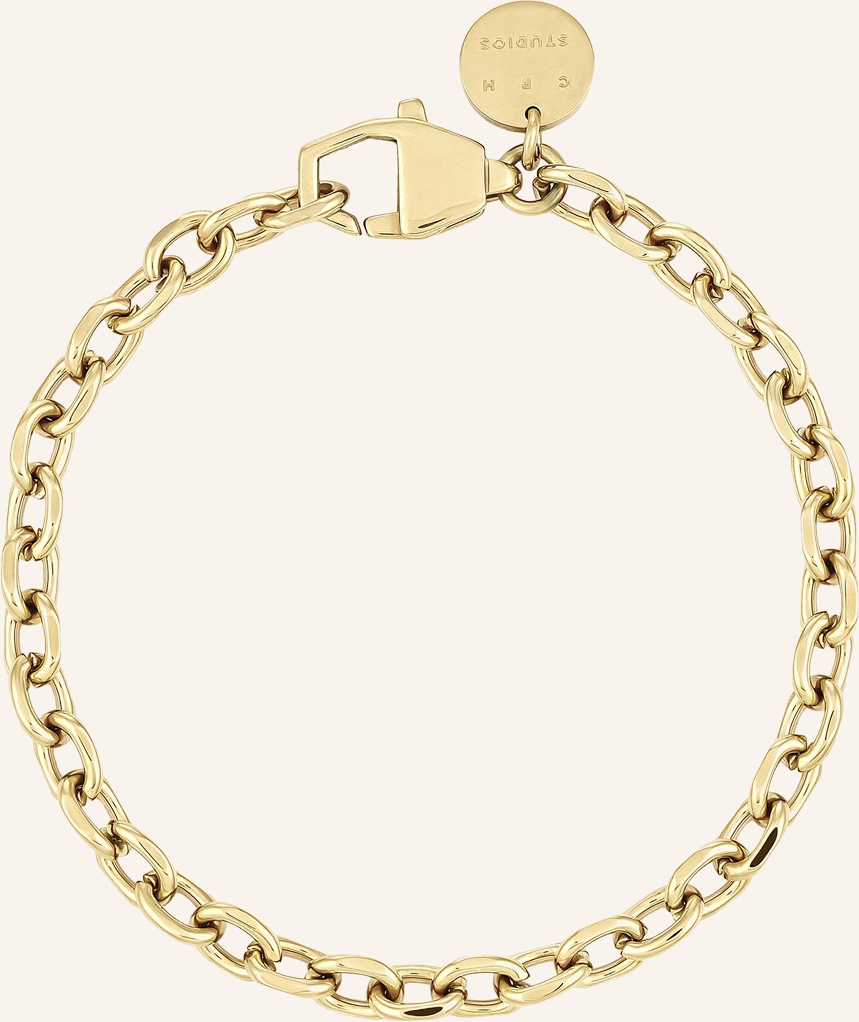 Copenhagen Studios Armband Aus Edelstahl gold