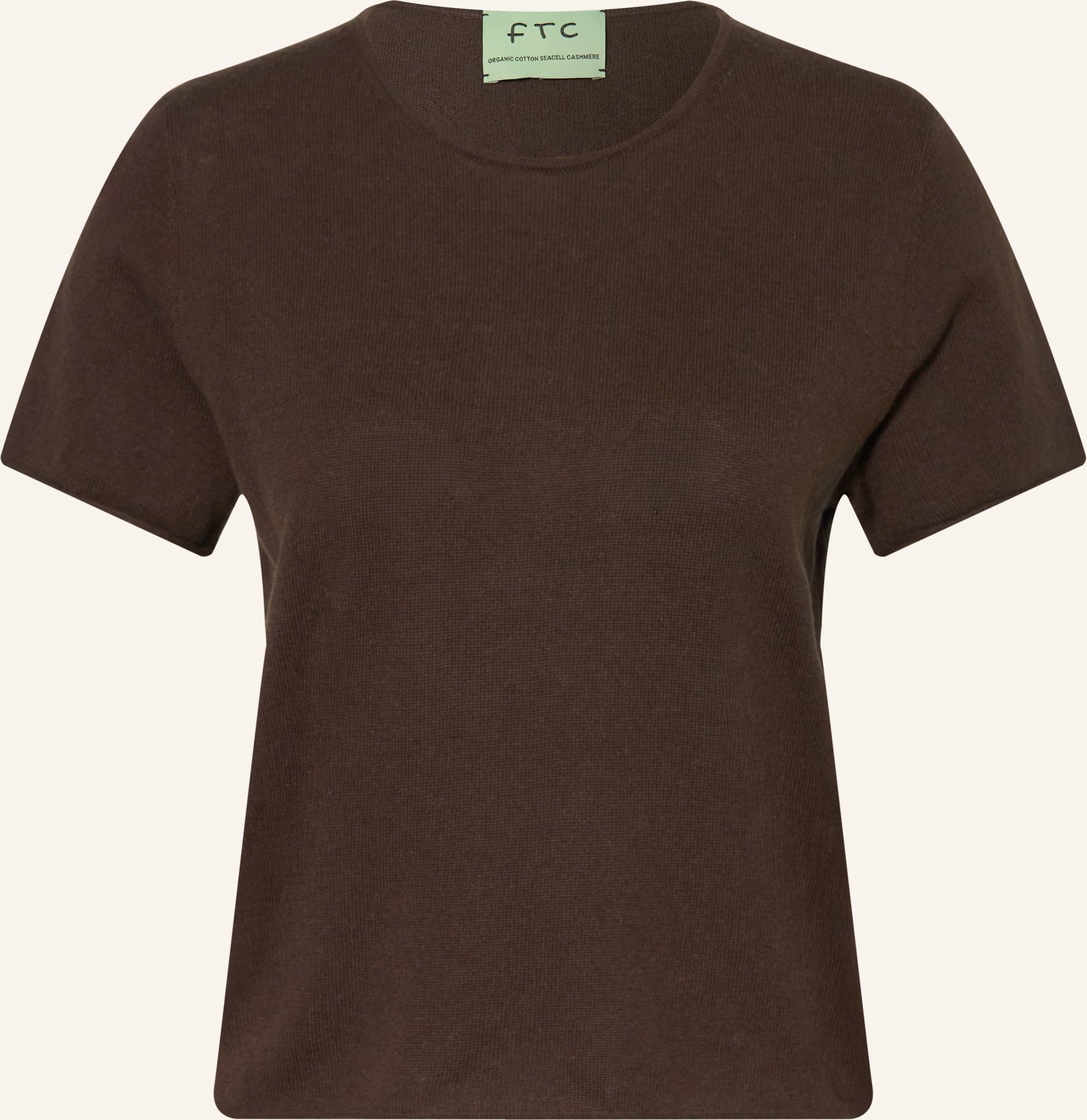 Ftc Cashmere Strickshirt braun