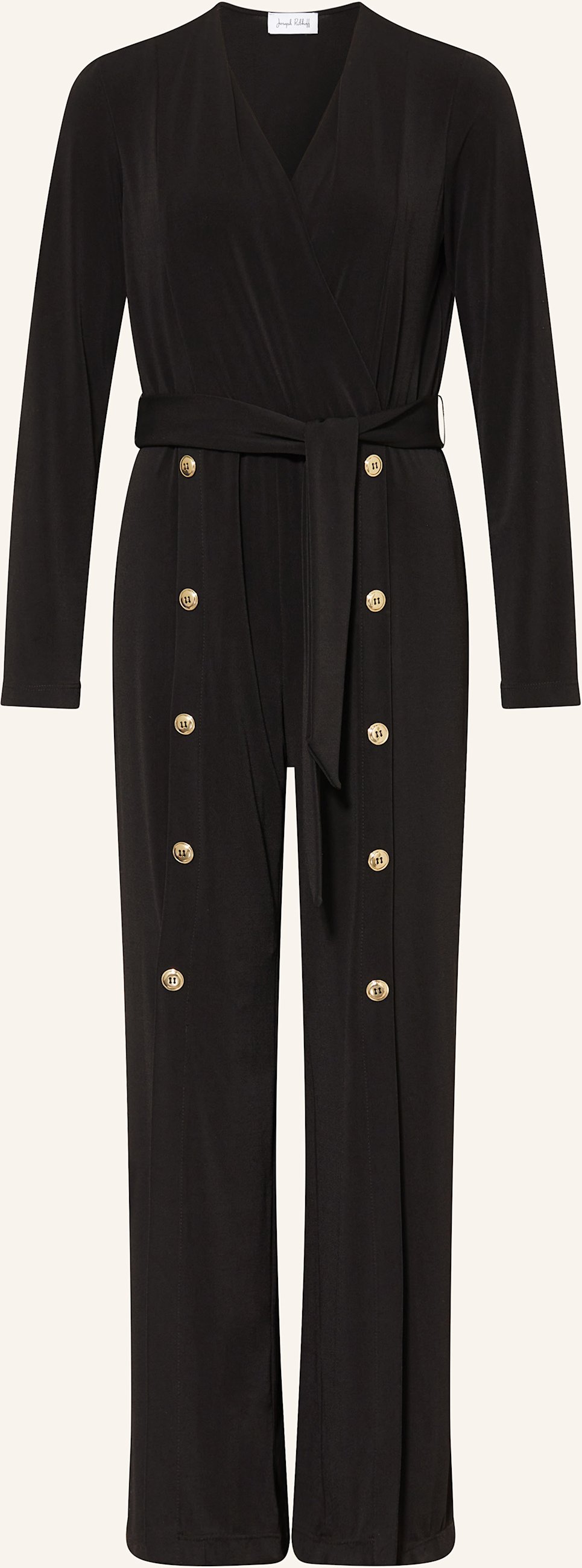 Joseph Ribkoff Jumpsuit In Wickeloptik schwarz