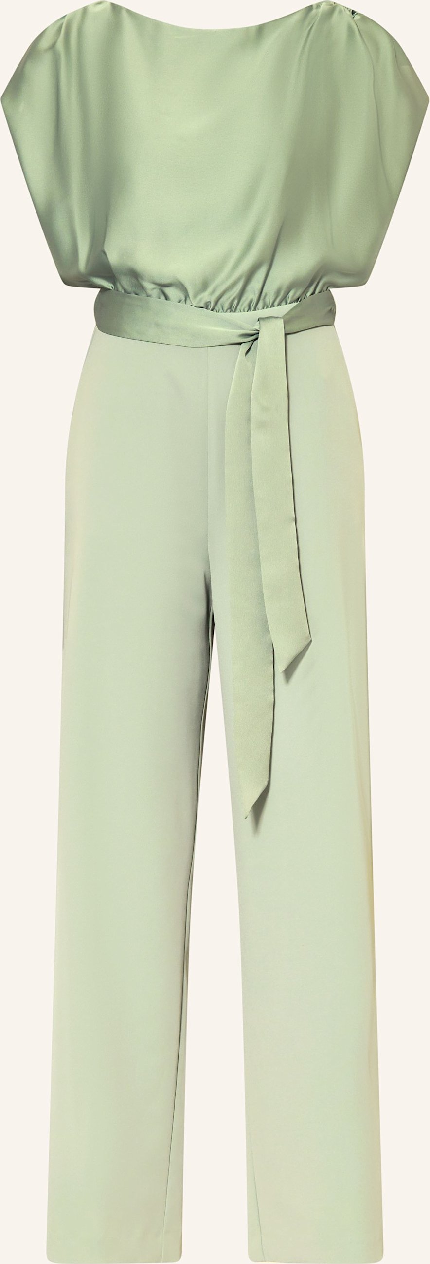 Swing Jumpsuit Im Materialmix gruen