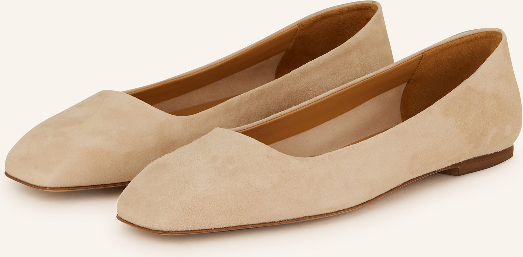 Aeyde Ballerinas Ida beige