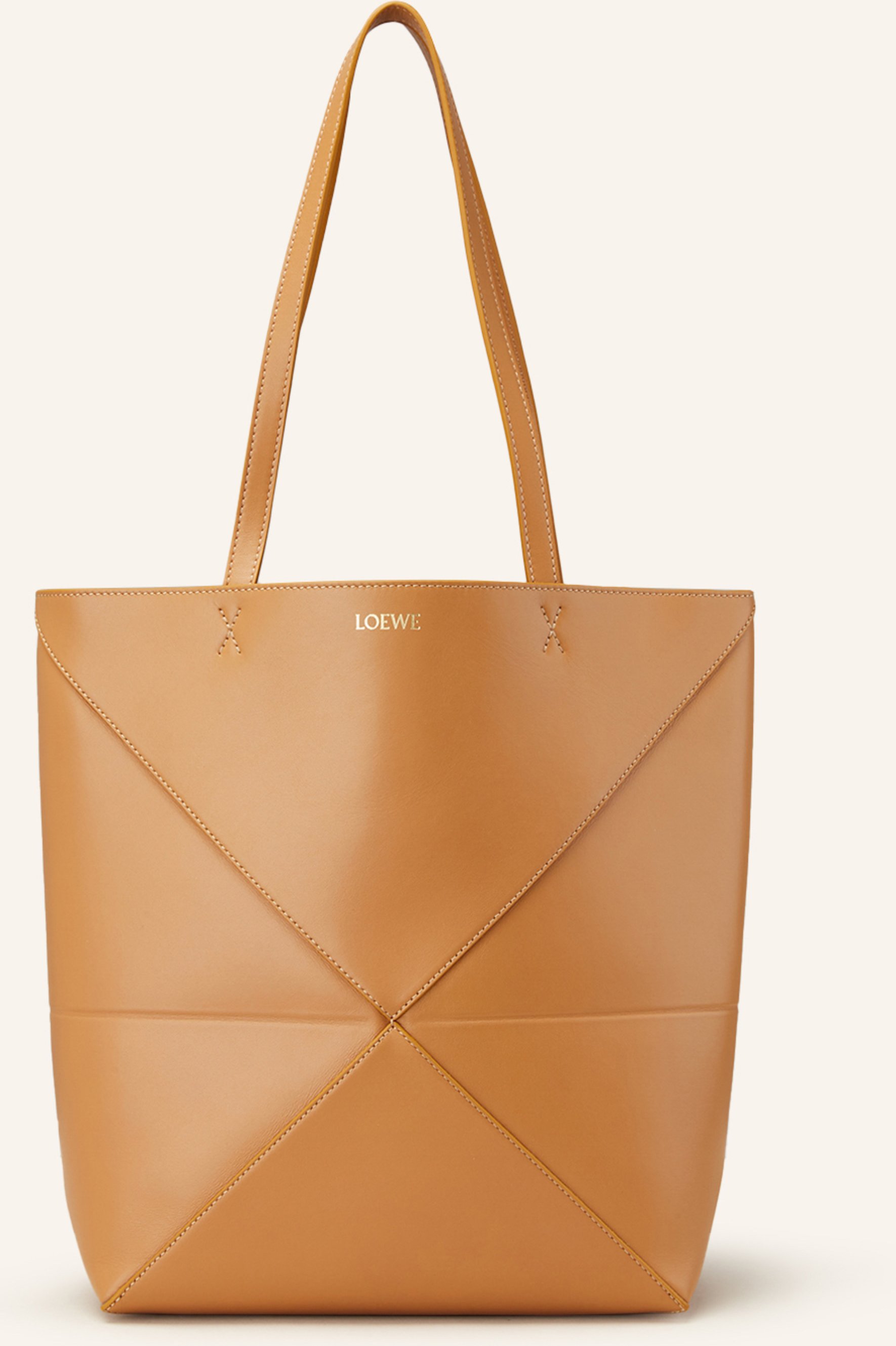 Loewe Shopper Puzzle Fold beige
