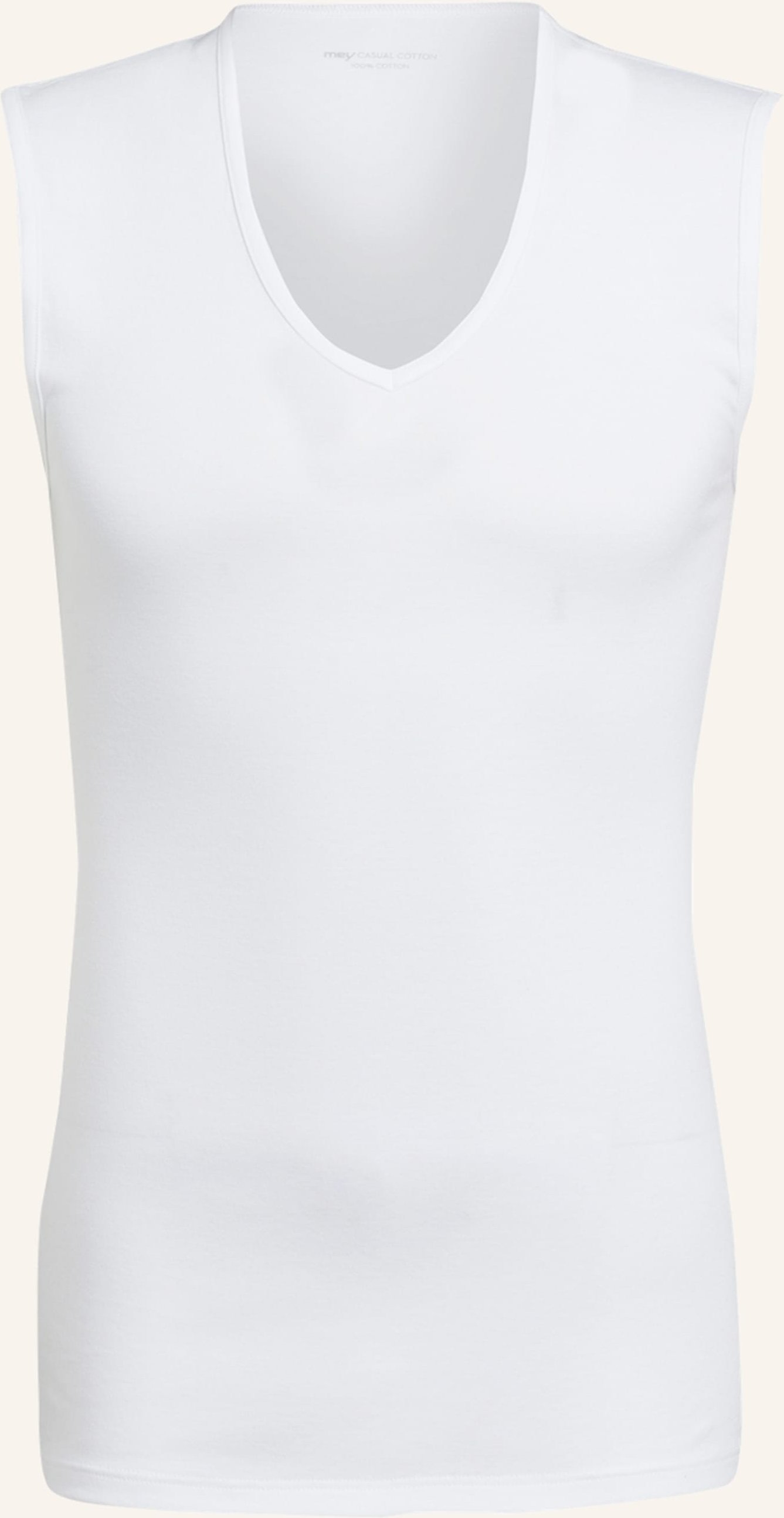 Mey Unterhemd Casual Cotton weiss