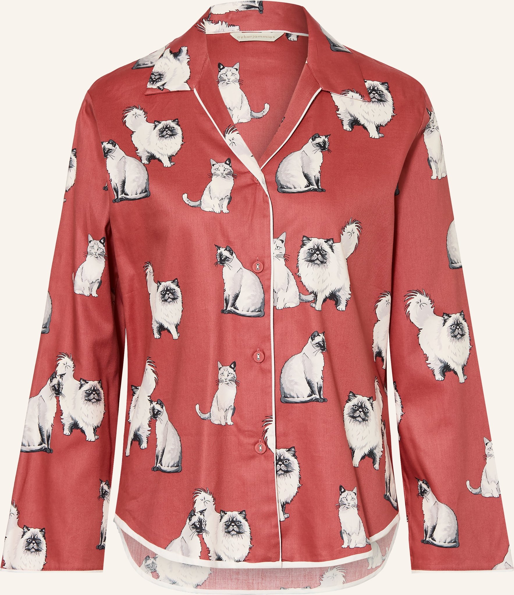 Cyberjammies Schlafshirt Josie rot