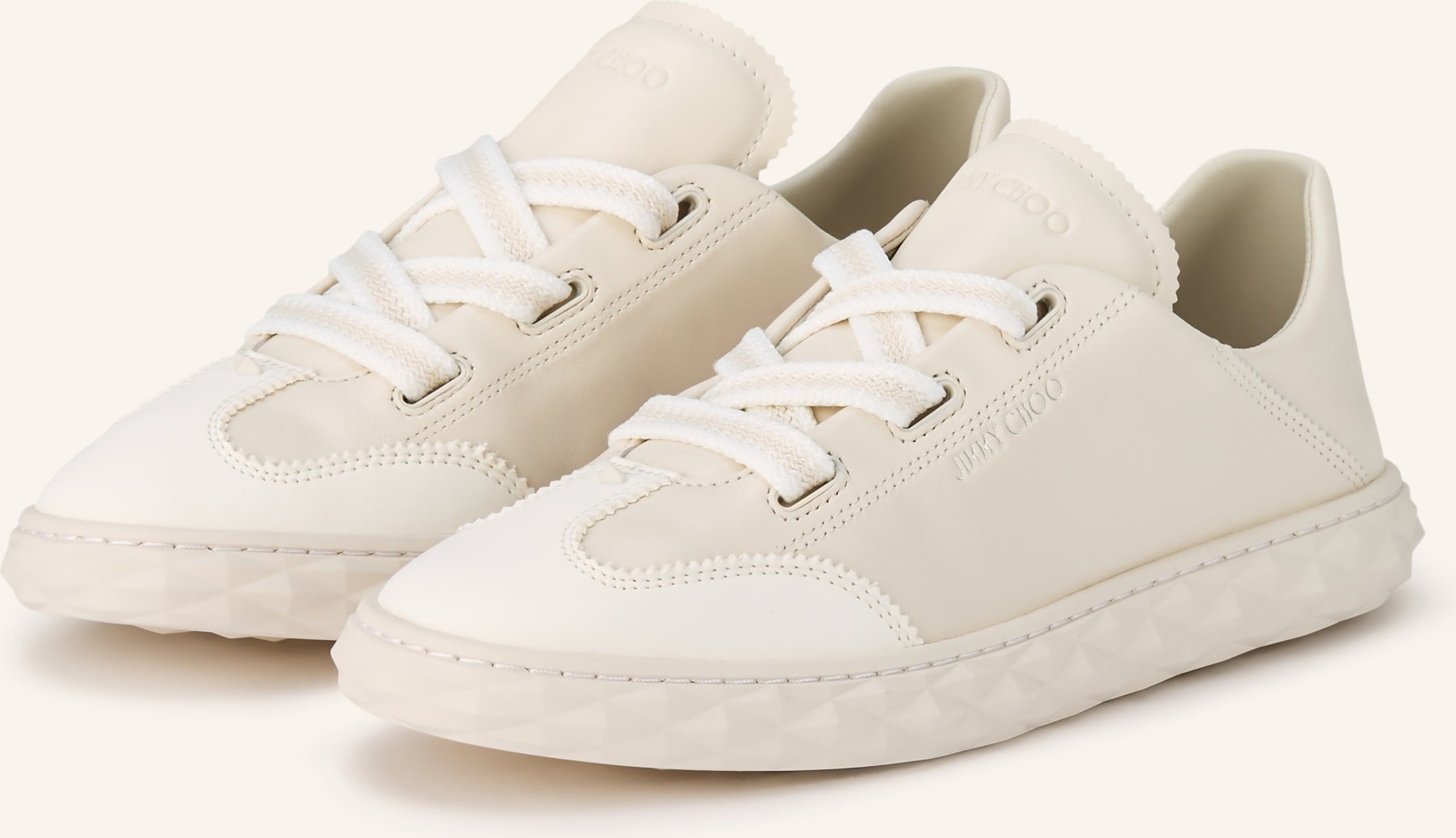 Jimmy Choo Sneaker Diamond weiss