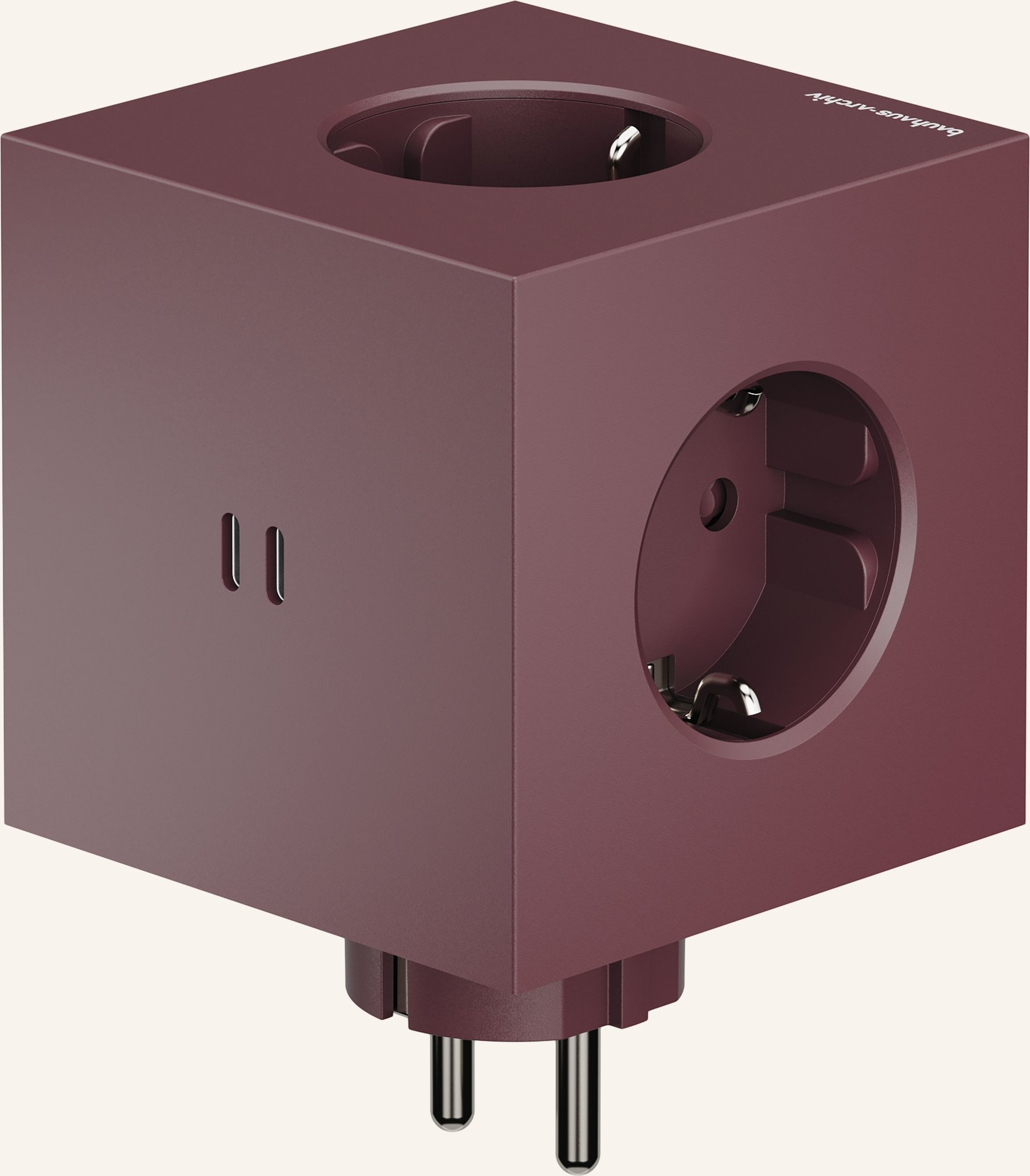 Avolt Steckdosenleiste Square 2 rot