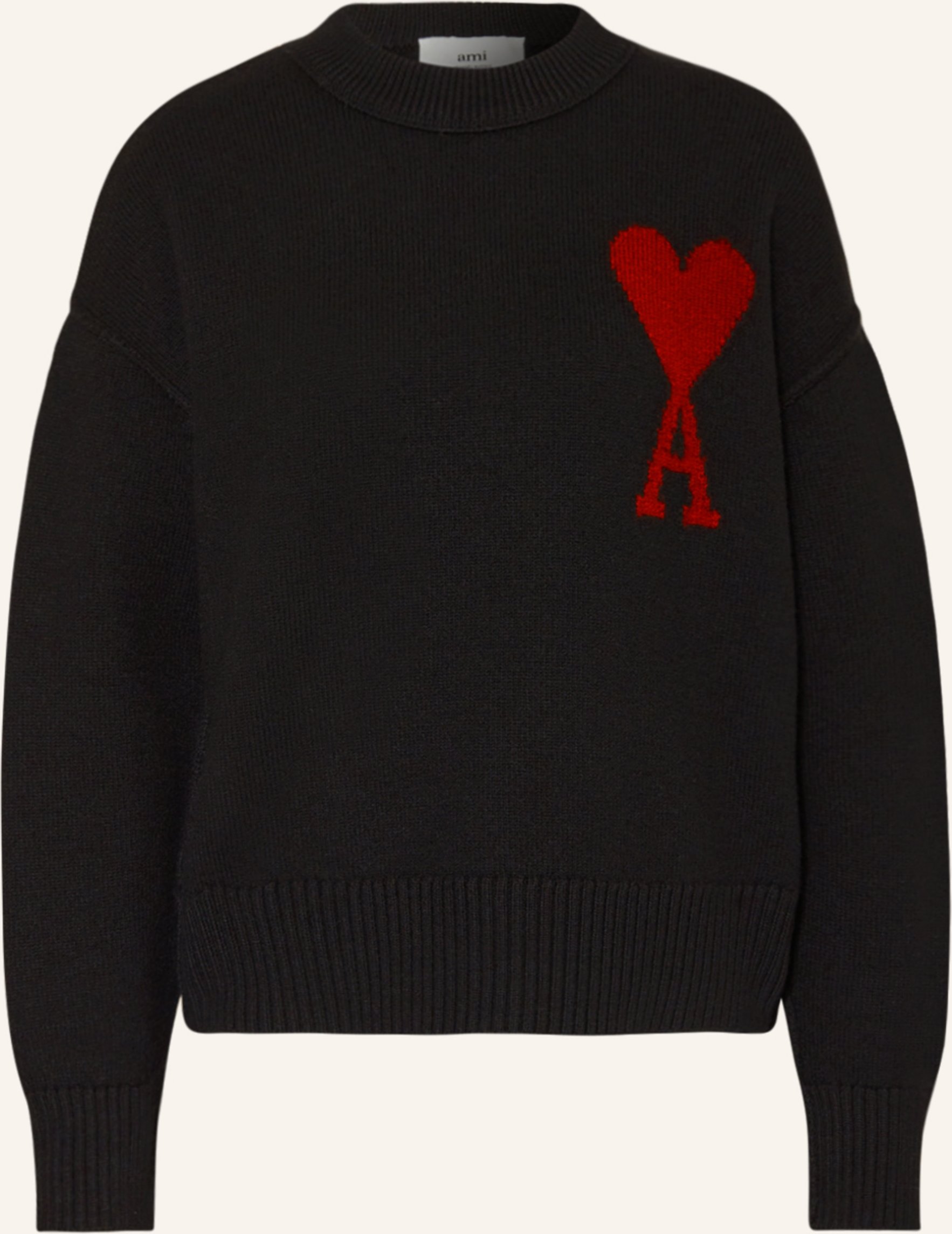 Thumbnail - Ami Paris Pullover schwarz