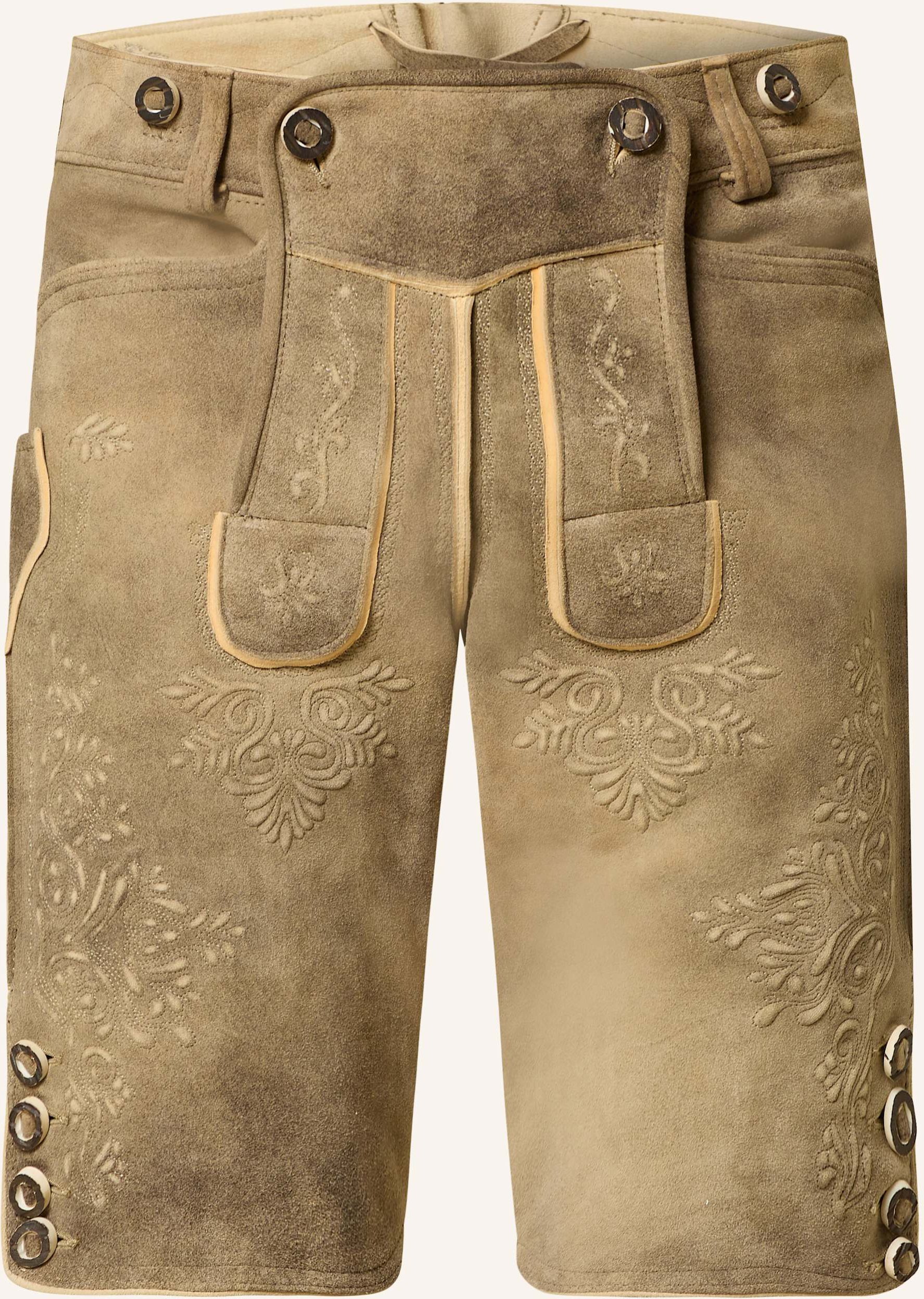 Ostarrichi Trachten-Lederhose Kaiser braun