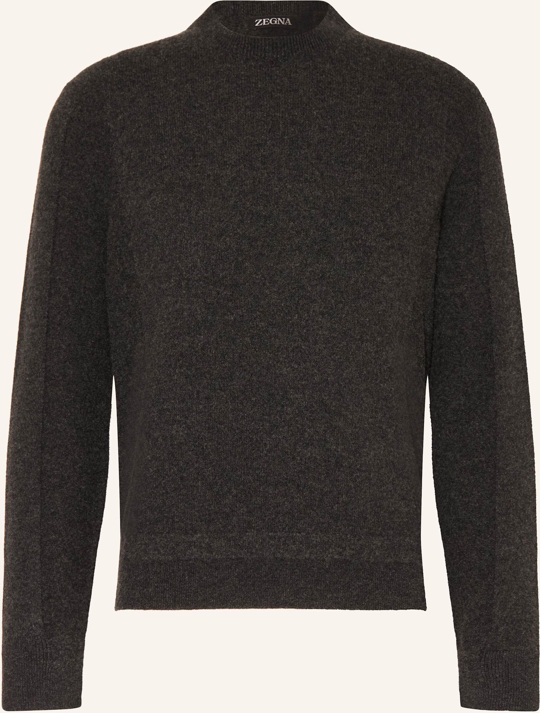 Zegna Pullover Mit Cashmere grau