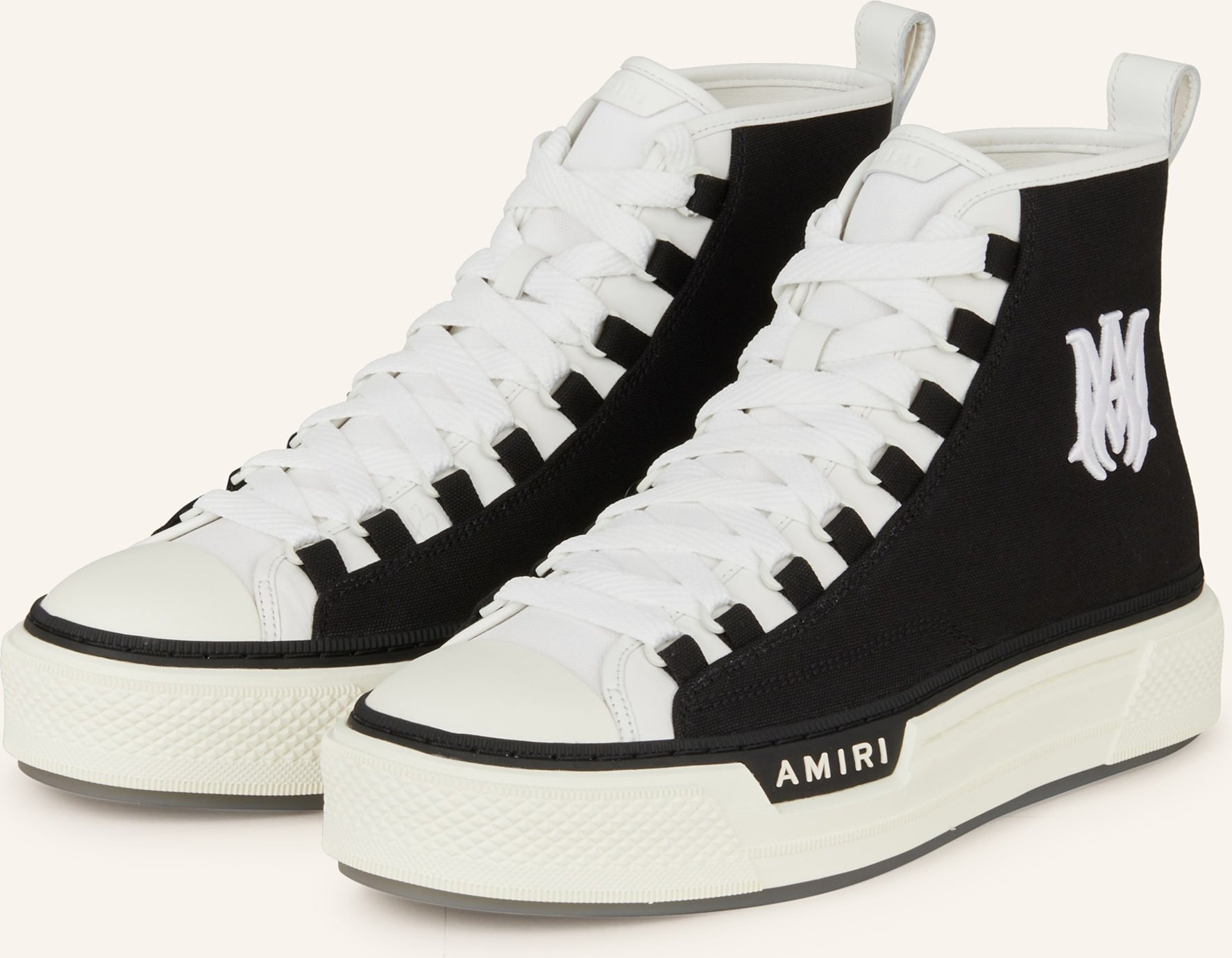 Amiri Hightop-Sneaker Court schwarz