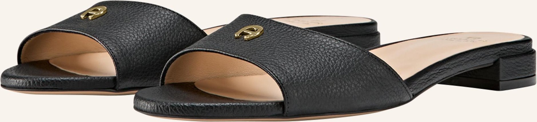 Aigner Slide Sandal Leonora 1b schwarz