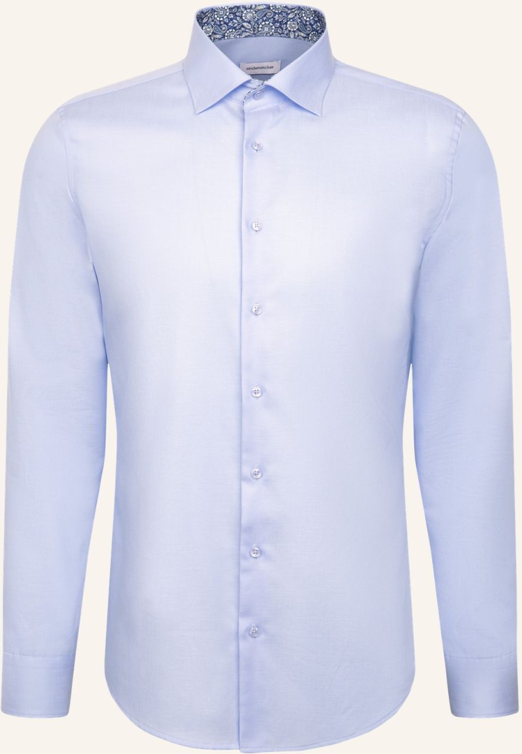 Thumbnail - Seidensticker Business Hemd Shaped Fit blau