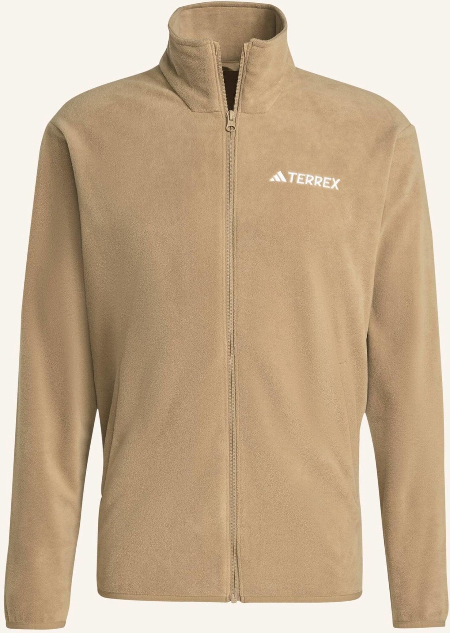 Thumbnail - Adidas Terrex Fleecejacke Terrex Multi Essentials Full Zip braun