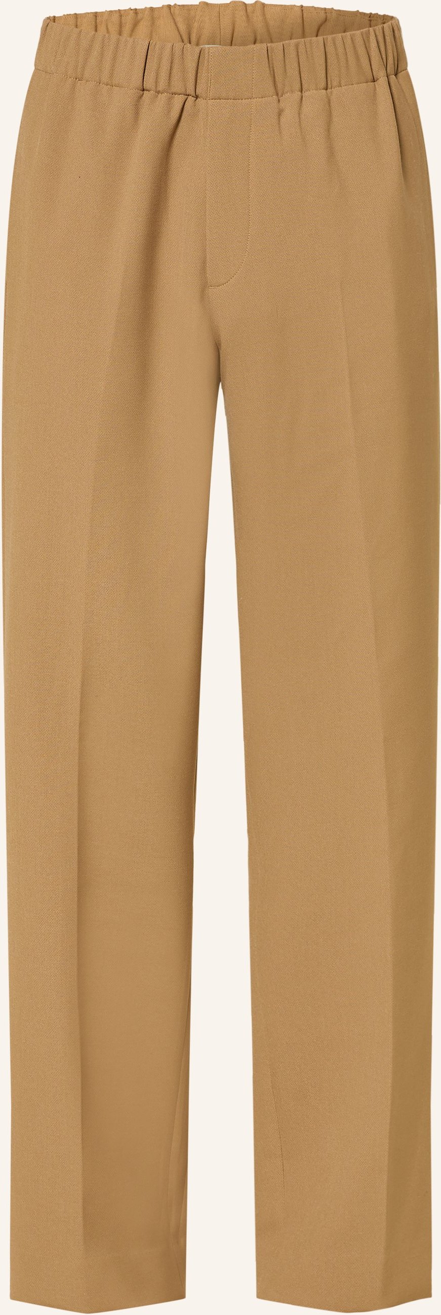 Sandro Jerseyhose Straight Fit braun