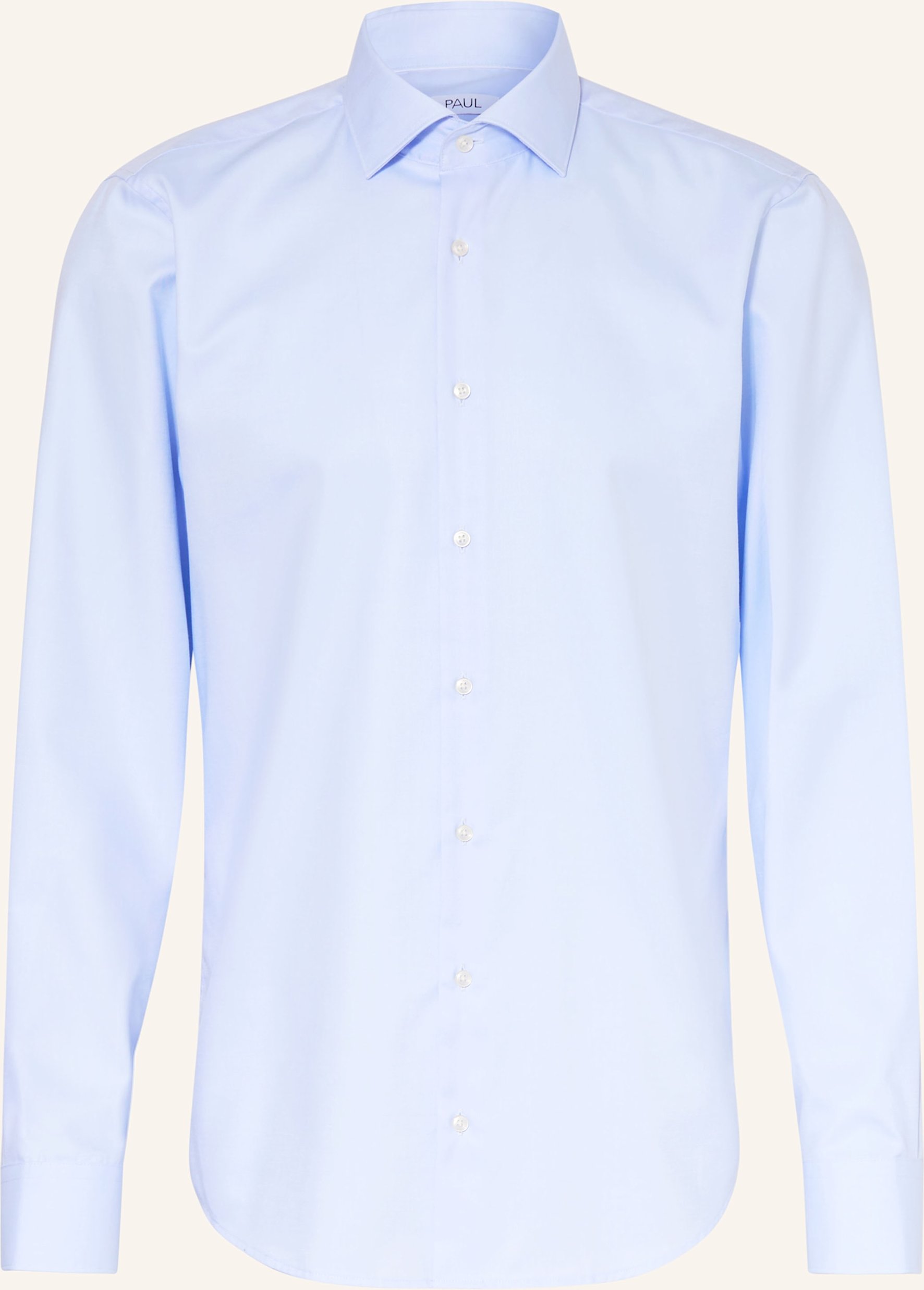 Paul Hemd Shaped Fit blau