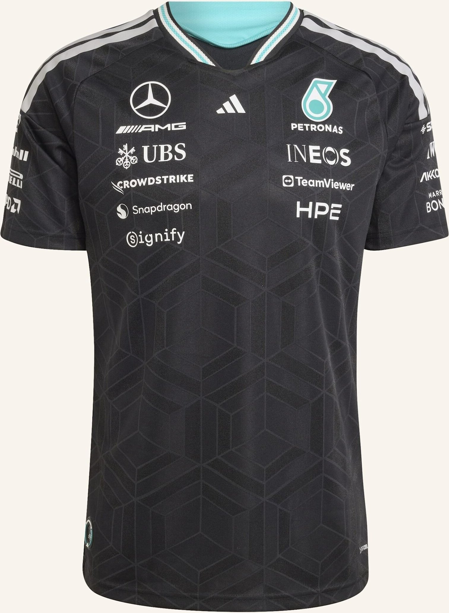 Adidas Mercedes - Amg Petronas Formula 1 Team Driver Authentic Trikot schwarz