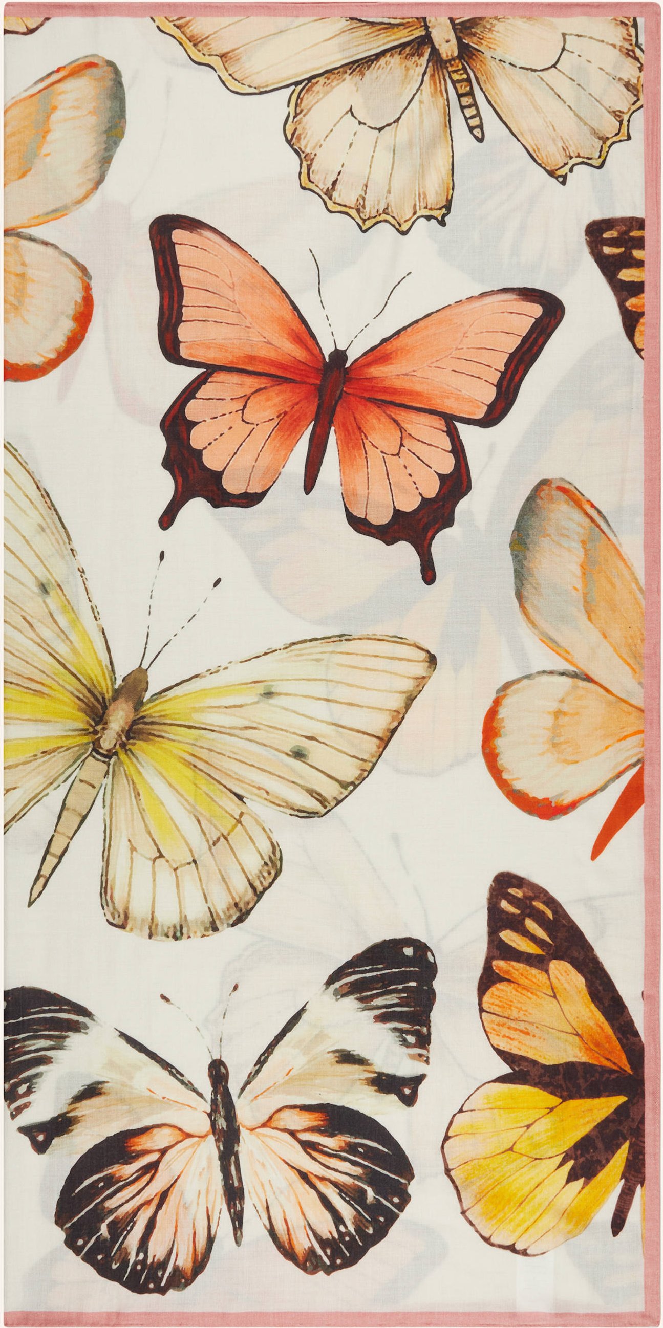 Herzen's Angelegenheit Tuch Mit Cashmere Und Seide weiss