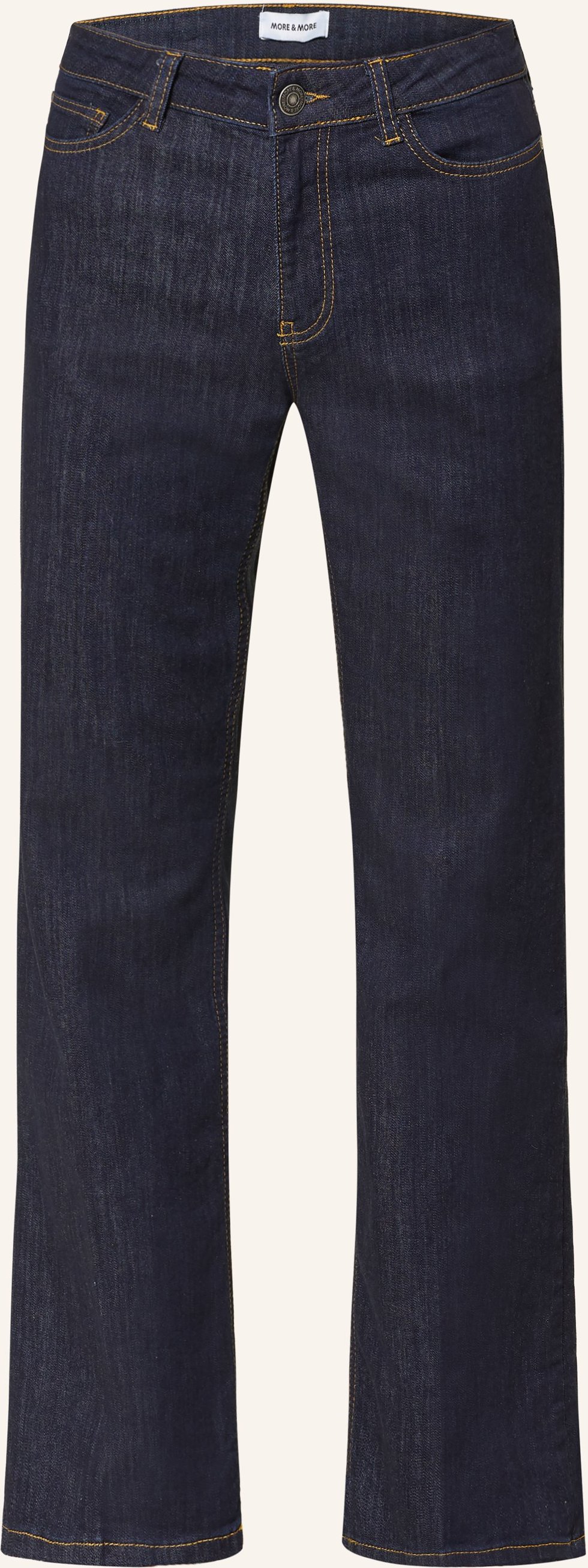 More & More Wide Leg Jeans blau