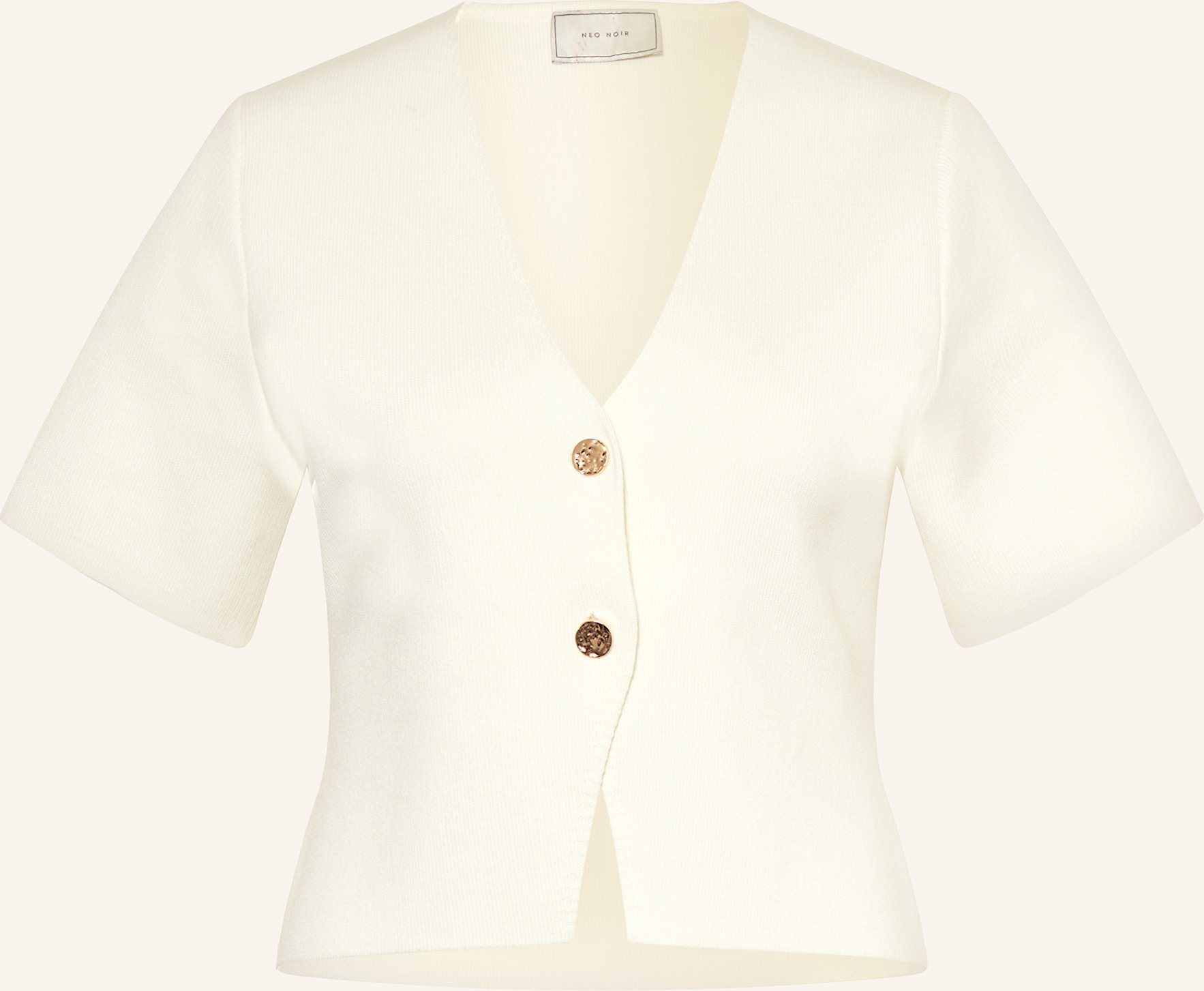 Thumbnail - Neo Noir Strickjacke Setta weiss