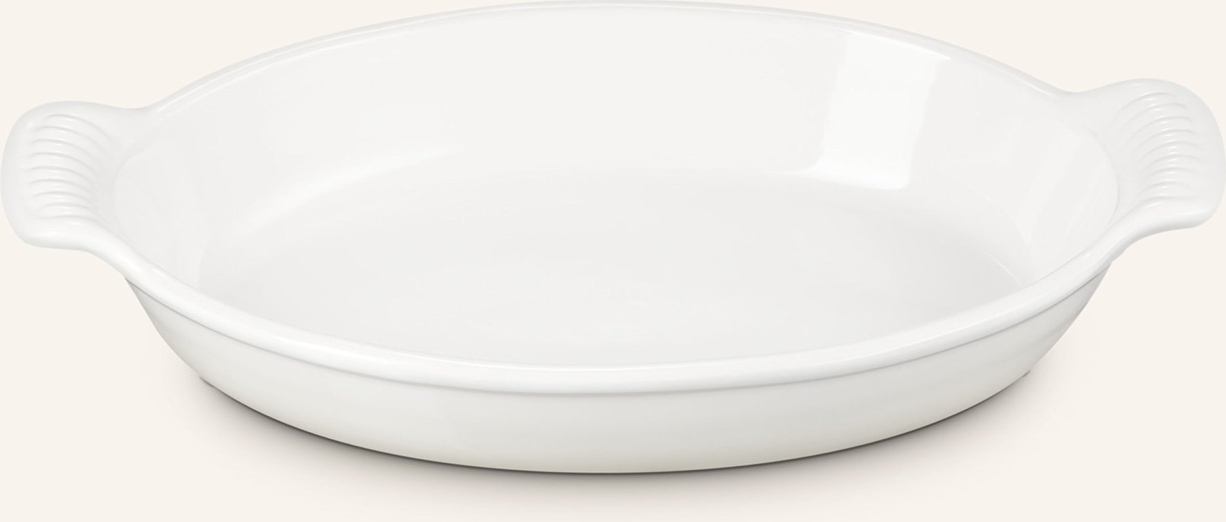 Le Creuset Auflaufform Tradition weiss