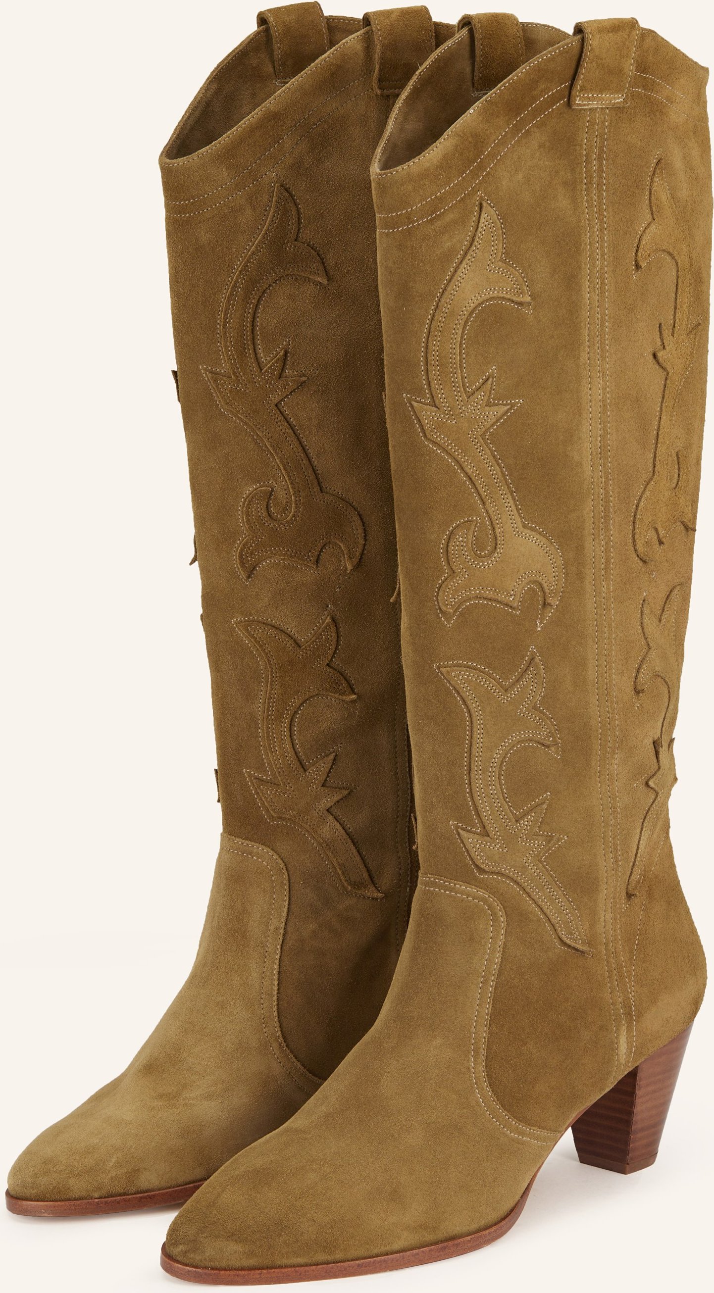 Ba&Sh Cowboy Boots Casey gruen