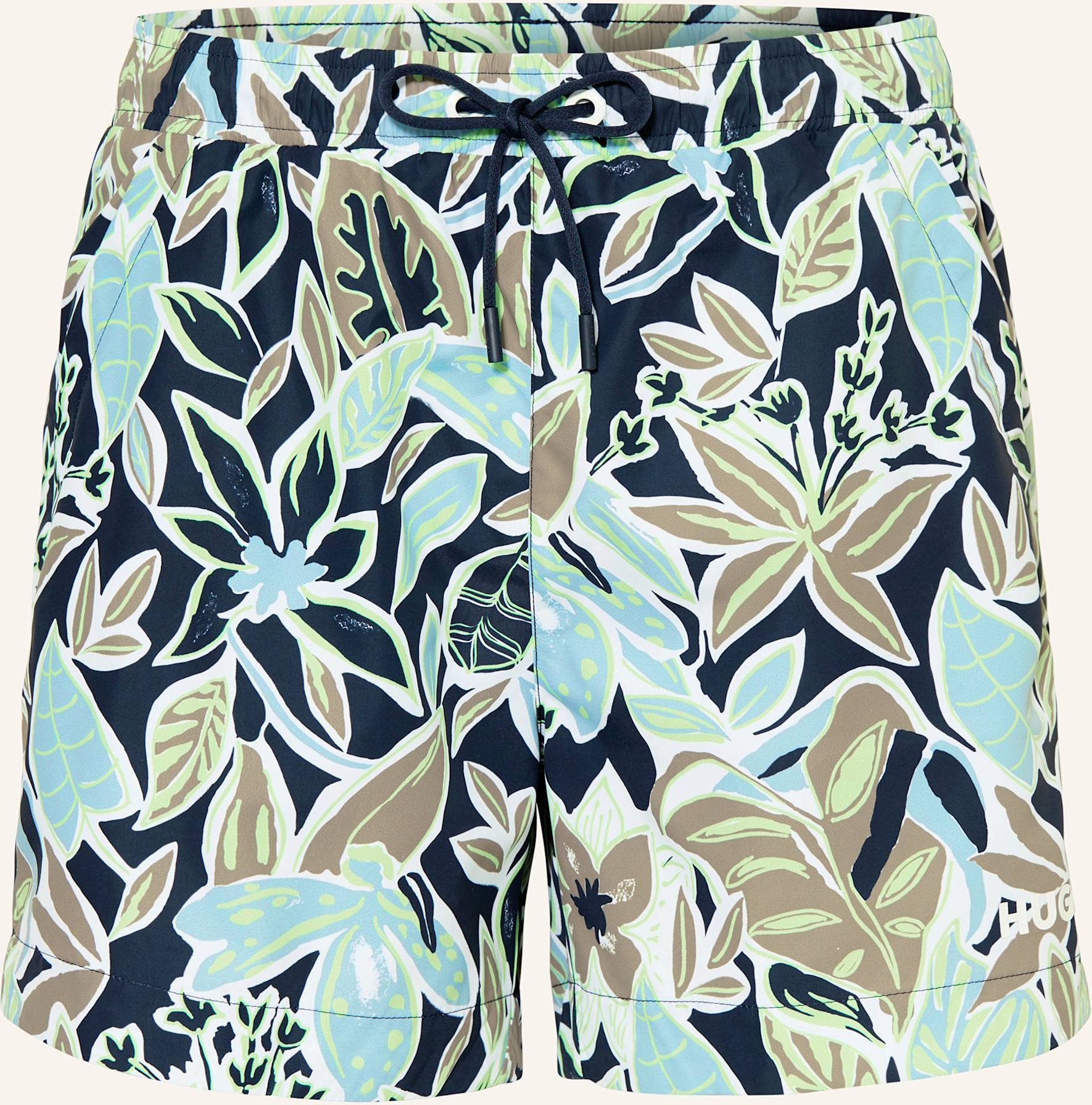 Hugo Badeshorts Calala blau