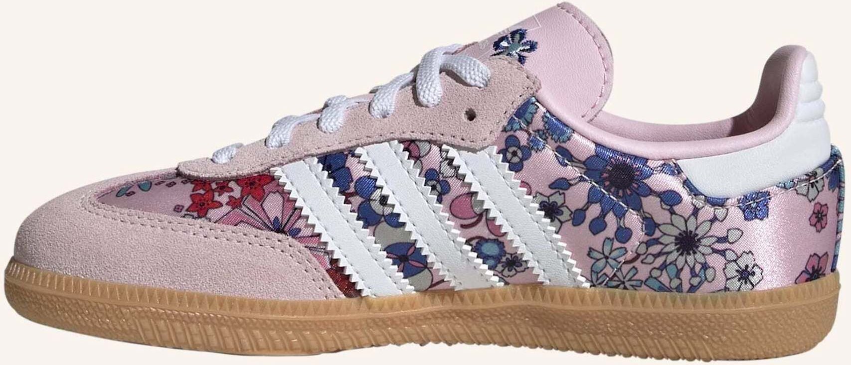 Adidas Originals Adidas Liberty London Samba Og Comfort Closure Elastic Lace Schuh pink