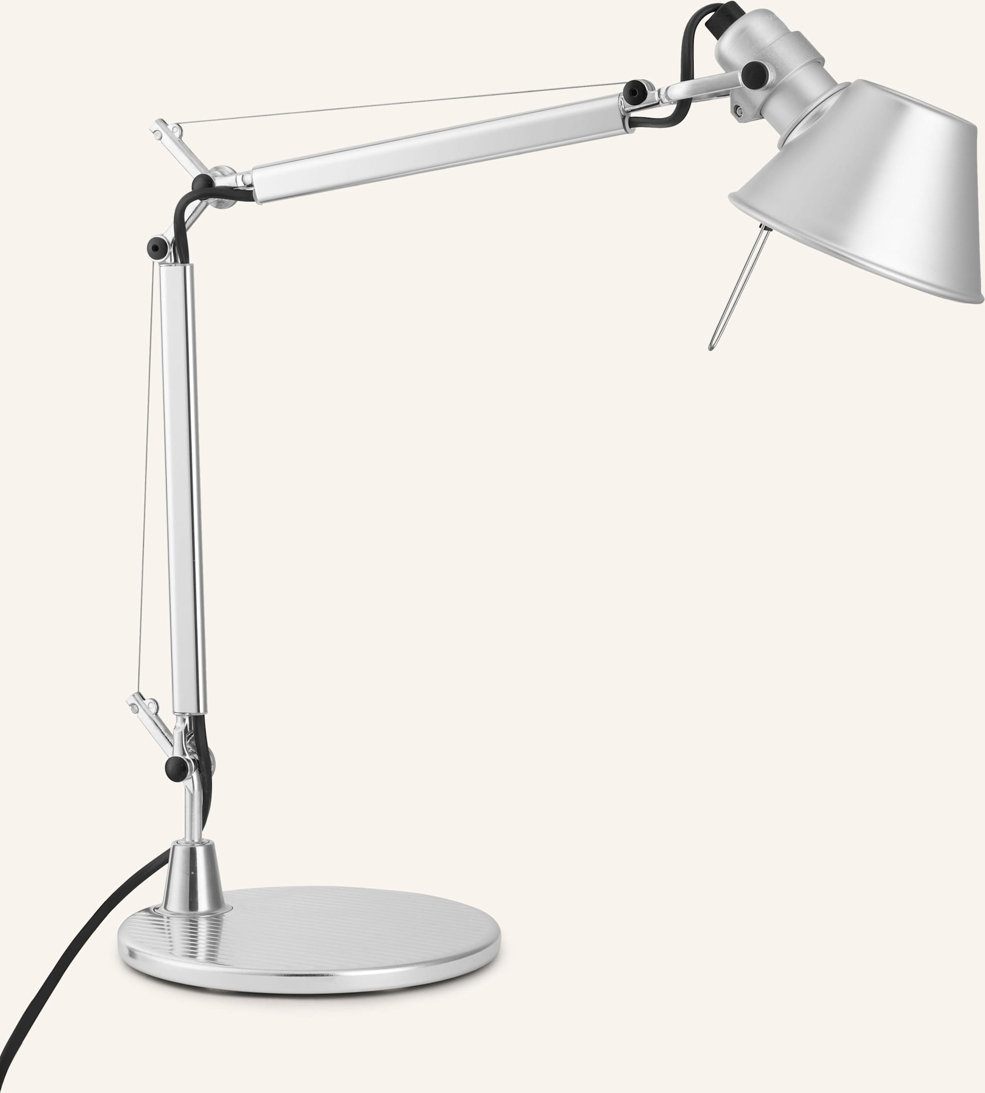 Artemide Tischleuchte Tolomeo Micro Table silber