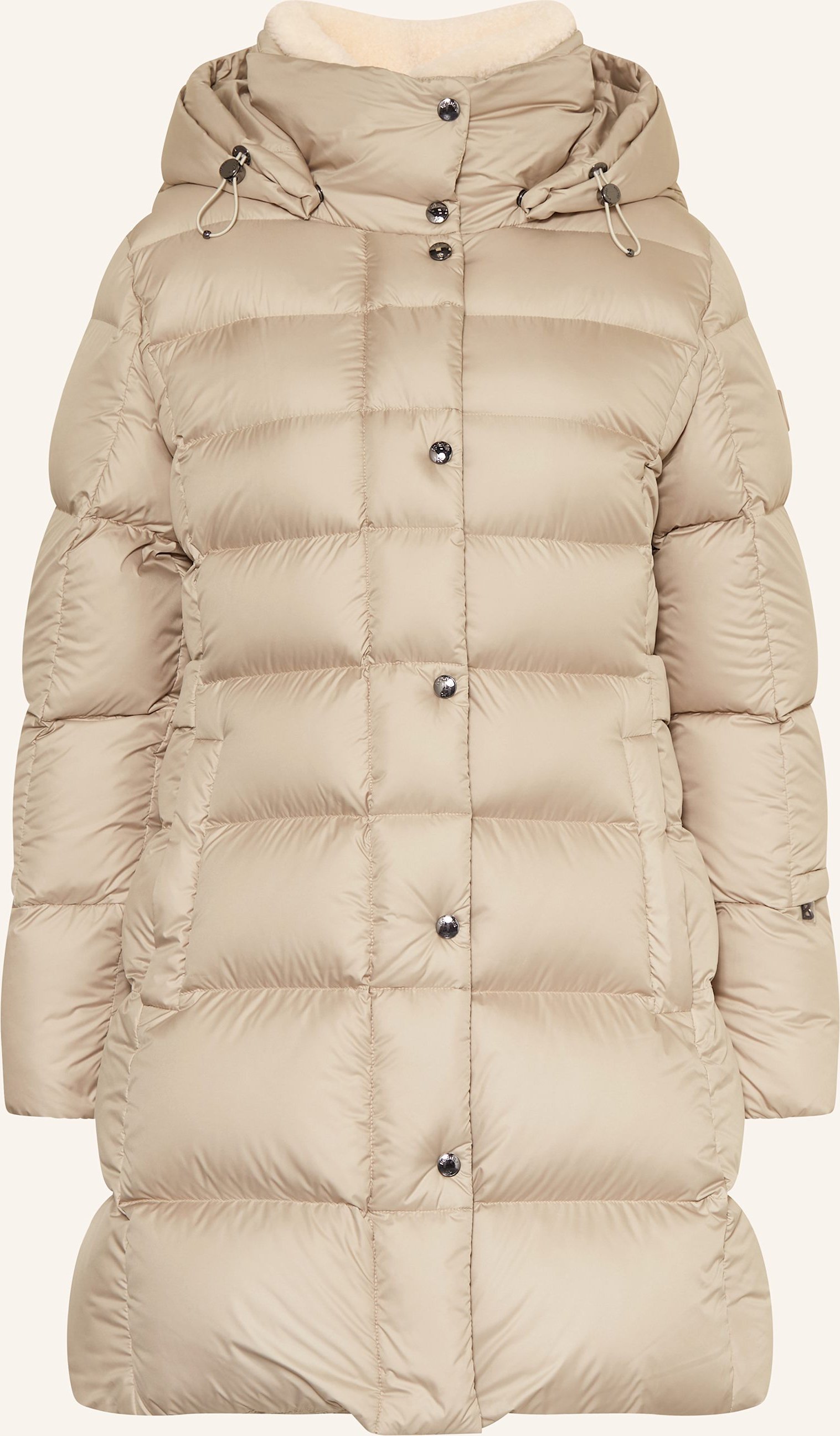 Thumbnail - Bogner Daunenmantel Nicci-df1 Mit Abnehmbarer Kapuze beige
