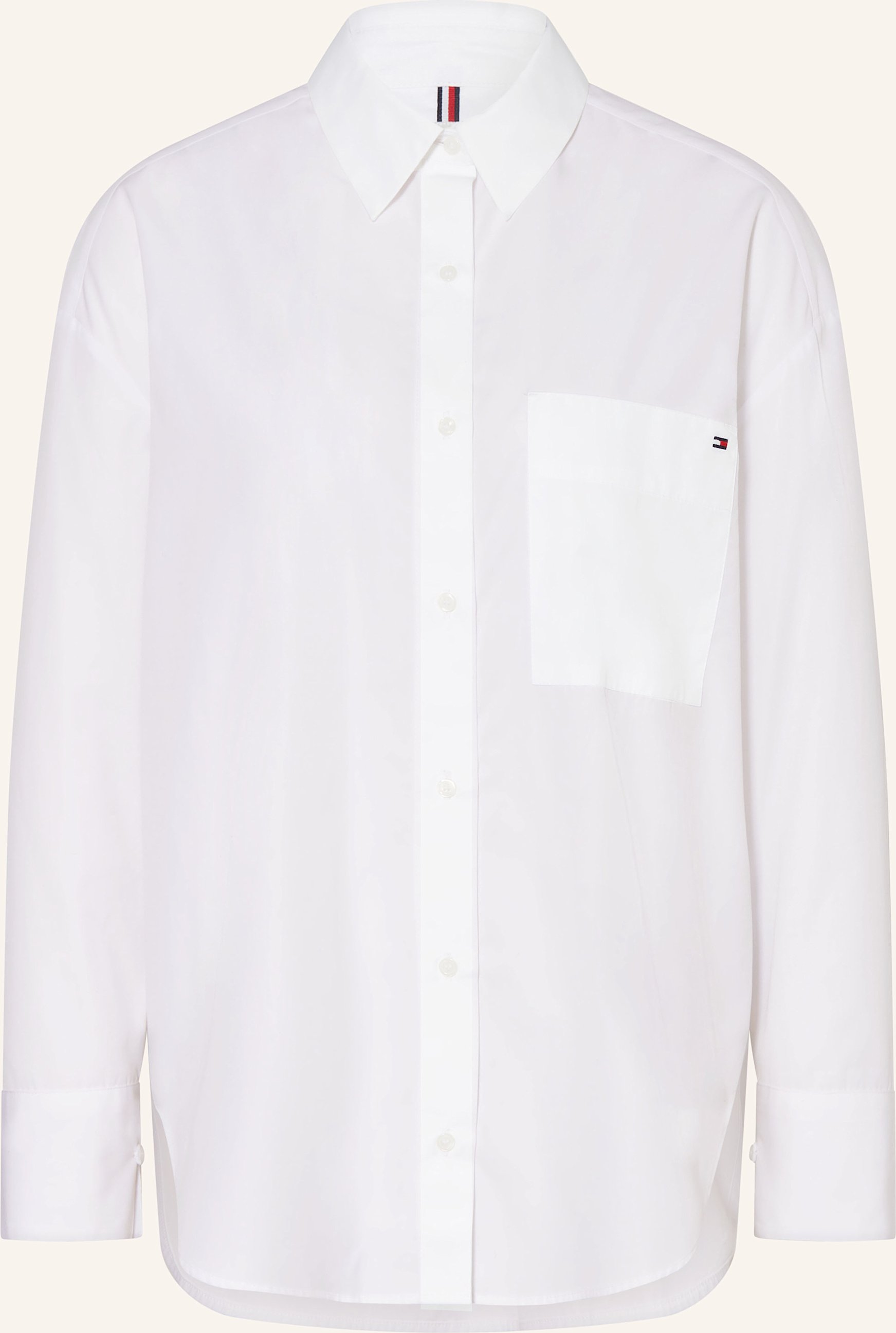 Tommy Hilfiger Hemdbluse weiss