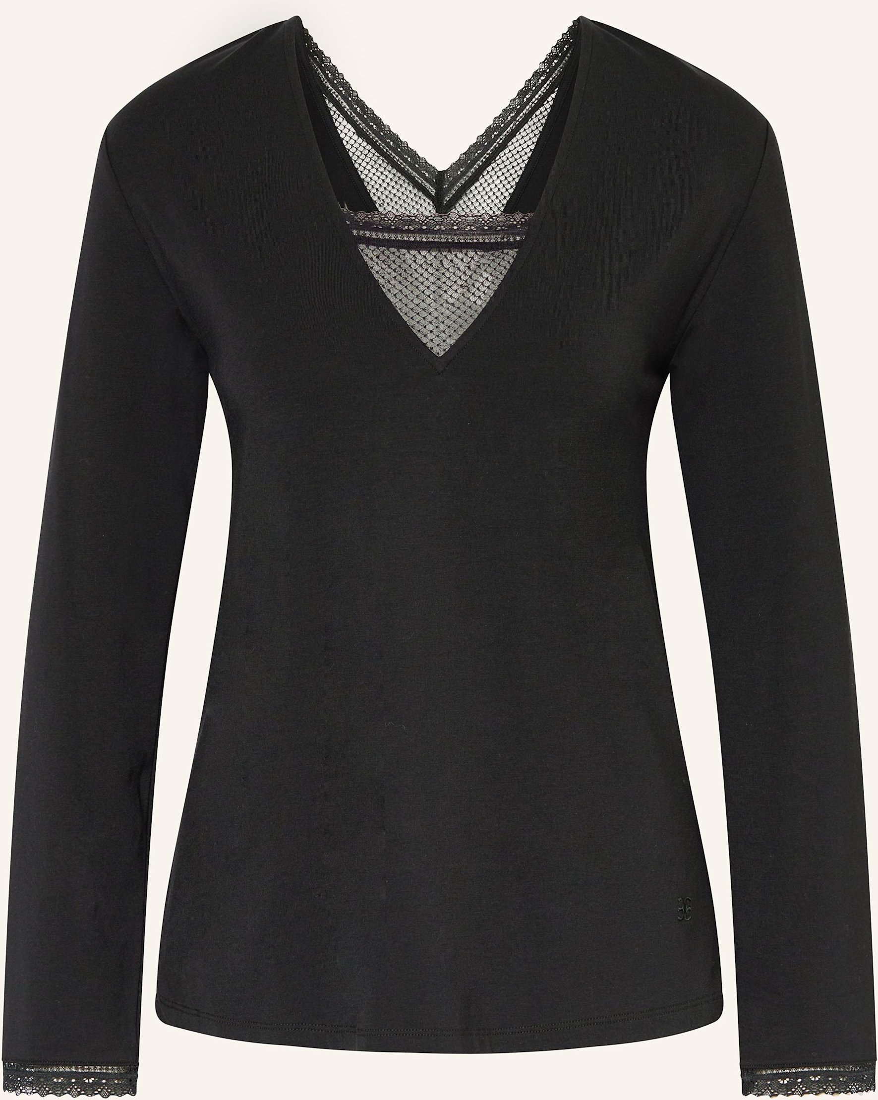 Chantelle Schlafshirt Romance schwarz