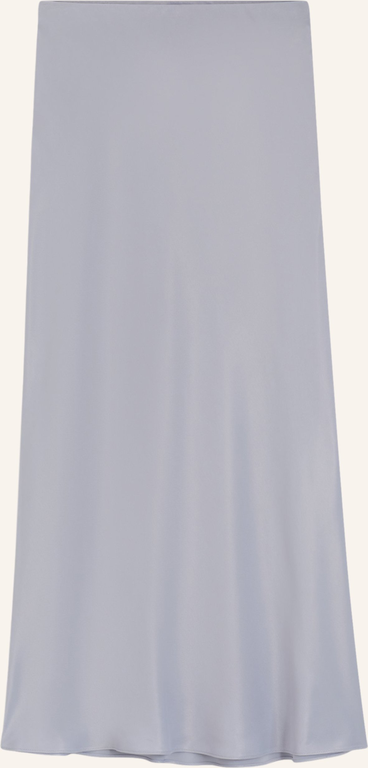 Boss A-Linien-Rock vesatie3 Regular Fit grau