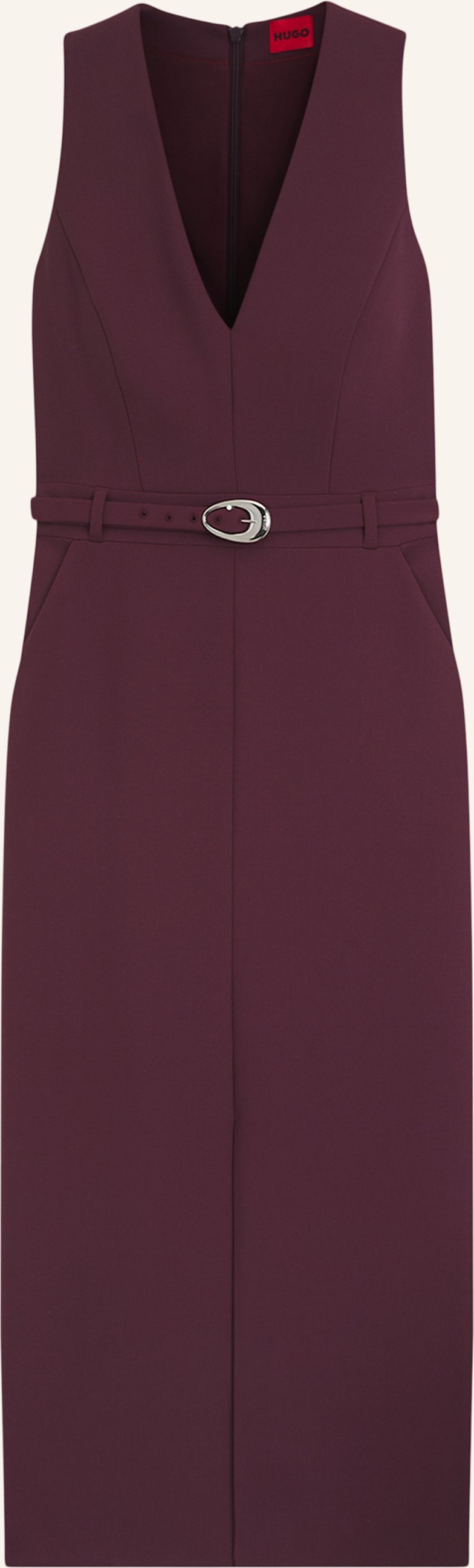 Hugo Business Kleid Katoni-2 Slim Fit lila