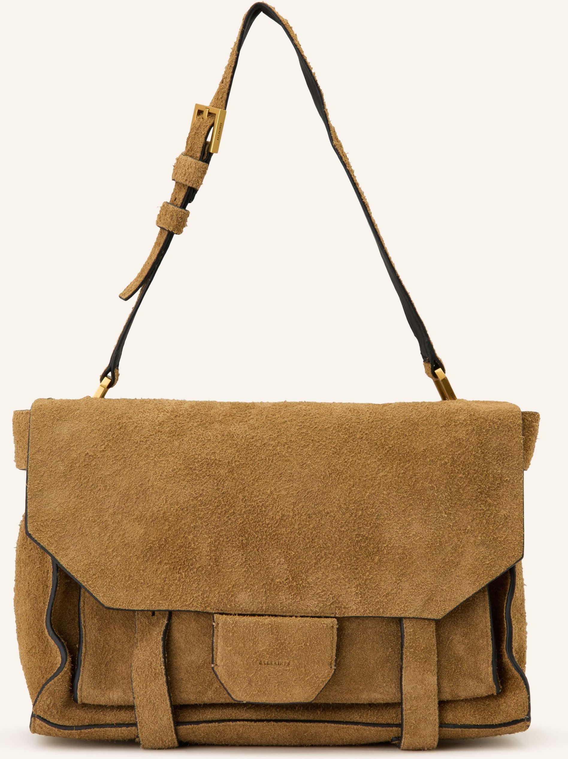 Allsaints Schultertasche Ursa braun