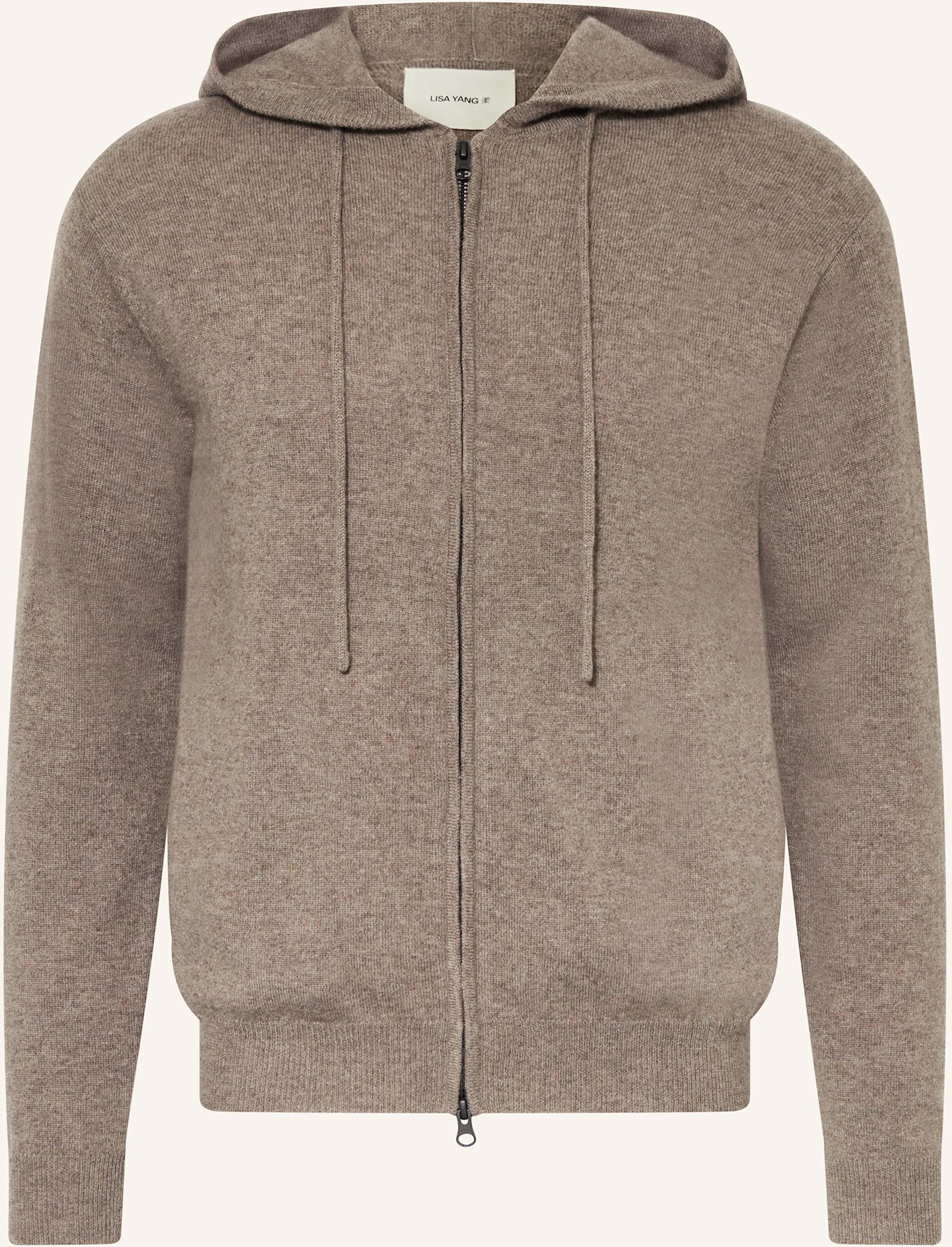 Lisa Yang Strickjacke Emerson Aus Cashmere beige