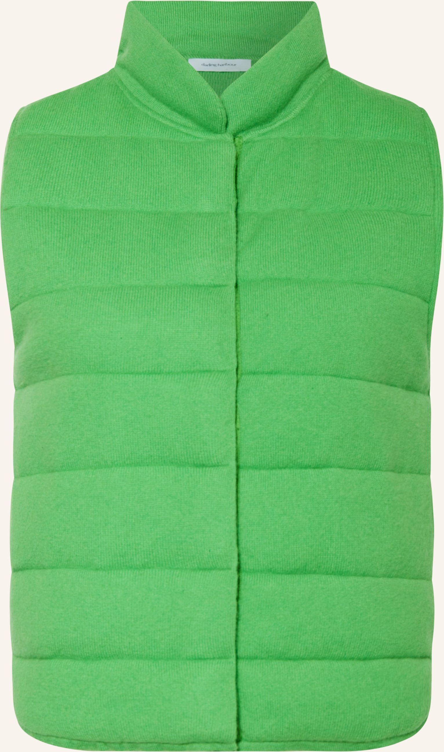 Darling Harbour Strickweste Mit Cashmere gruen