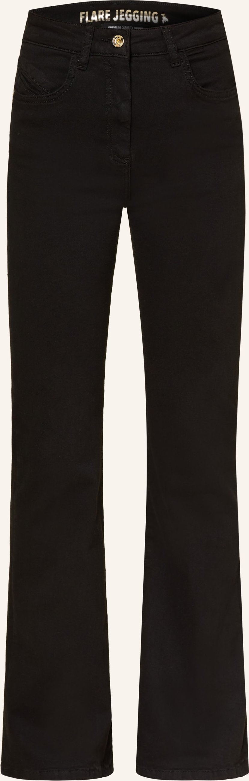 Patrizia Pepe Flared Jeans schwarz