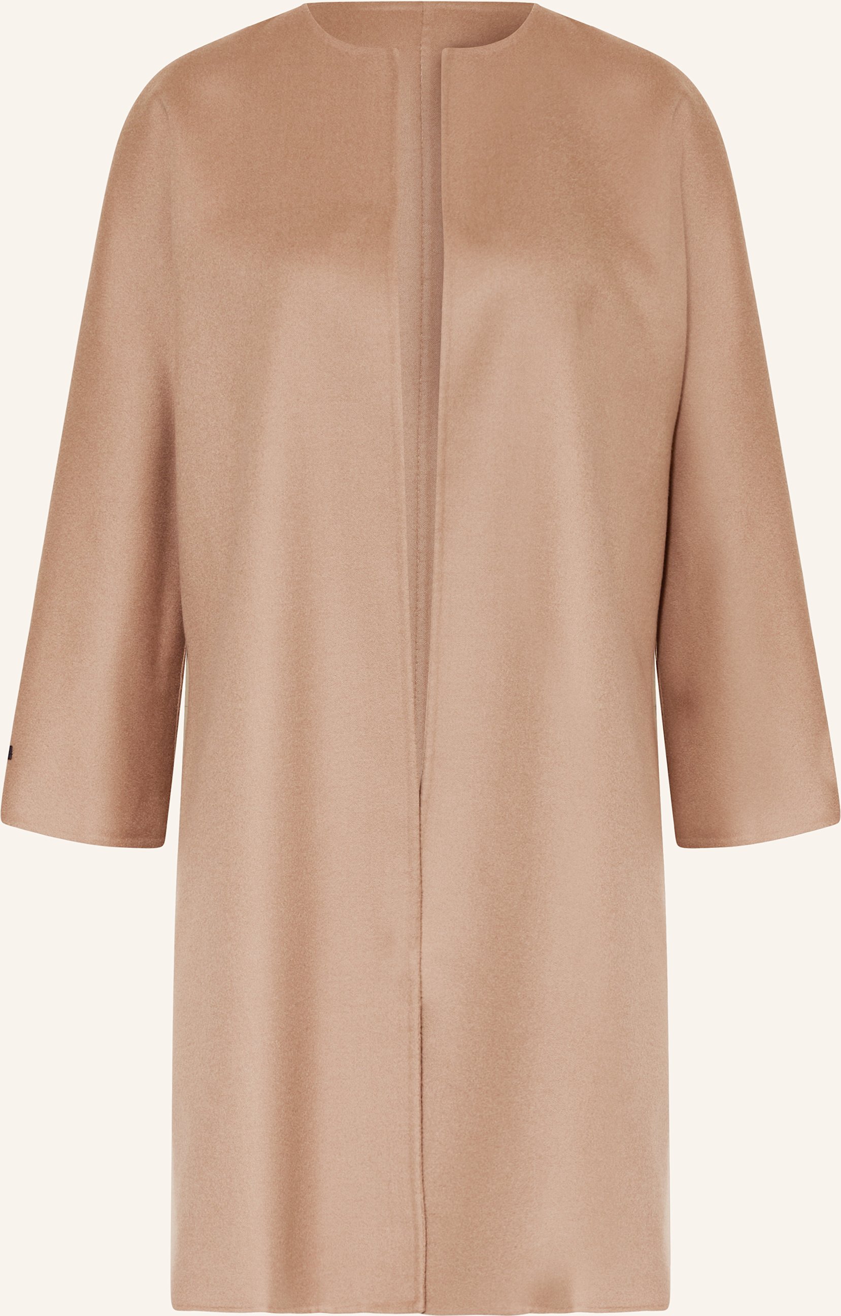 Manzoni 24 Wollmantel Mit 3/4-Arm braun